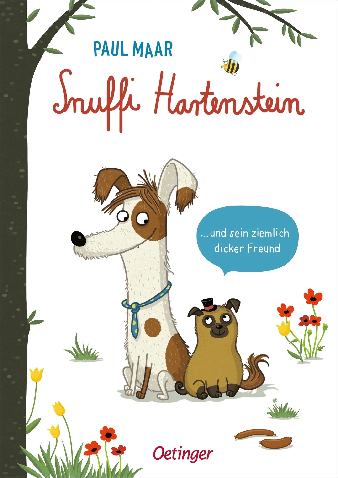 Buchcover von 'Snuffi Hartenstein und sein ziemlich dicker Freund' - Gebundene Ausgabe von Paul Maar