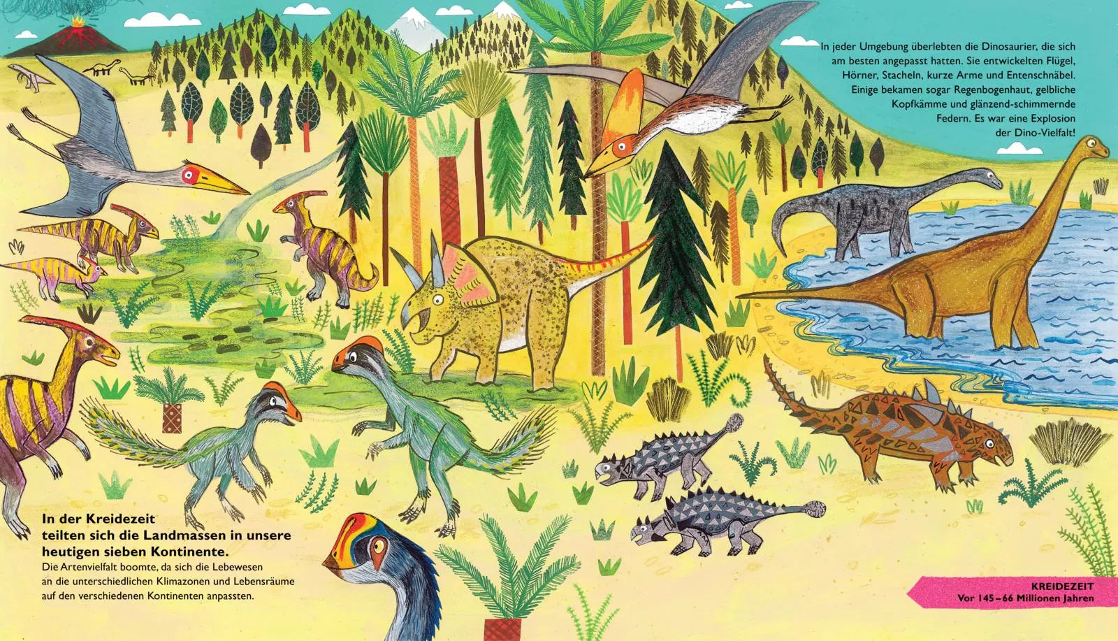 Produktansicht: So lebten die Dinosaurier und andere Tiere der Urzeit (Gebundene Ausgabe)