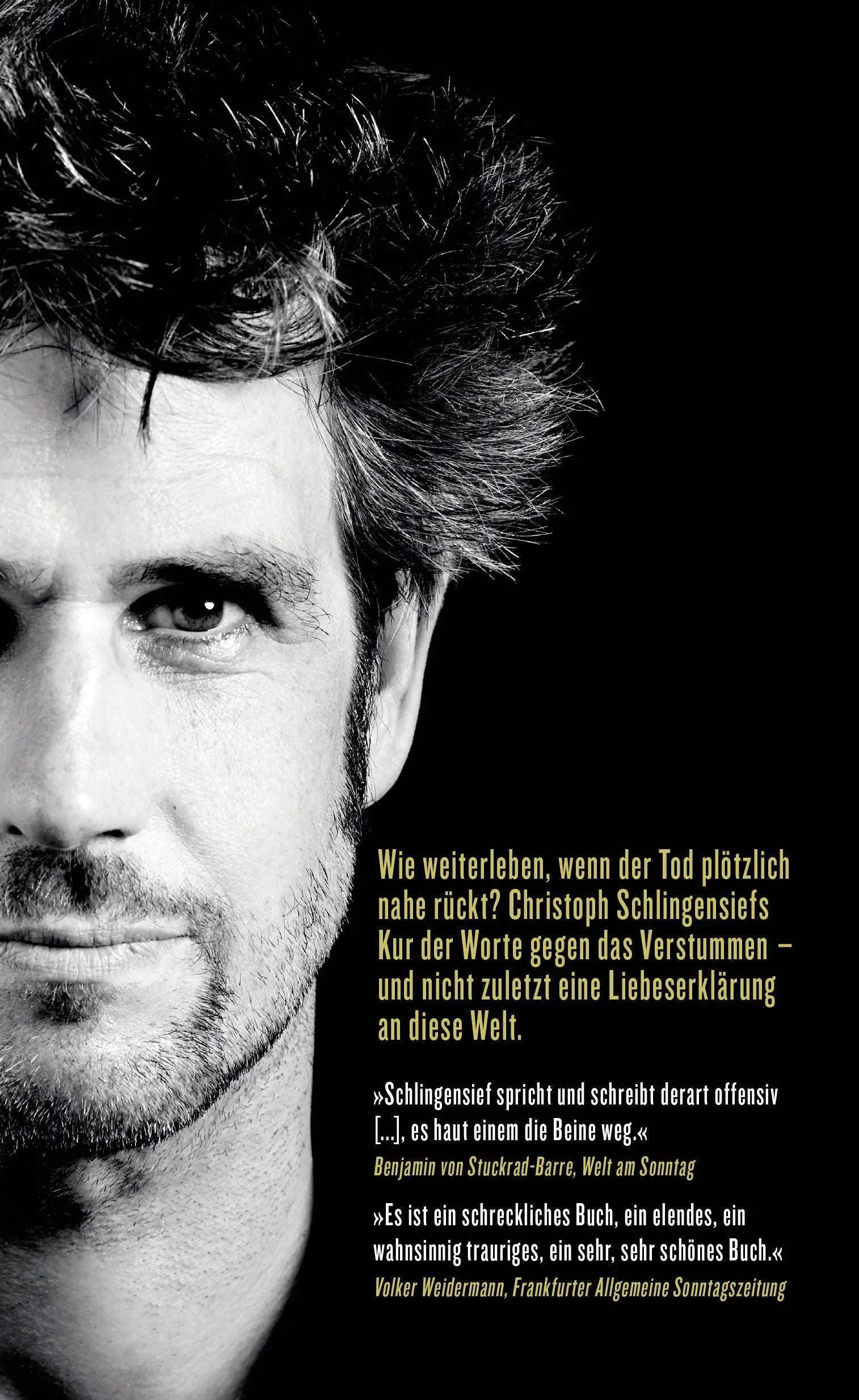 Buchrückseite von 'So schön wie hier kanns im Himmel gar nicht sein!' mit Klappentext - Gebundene Ausgabe
