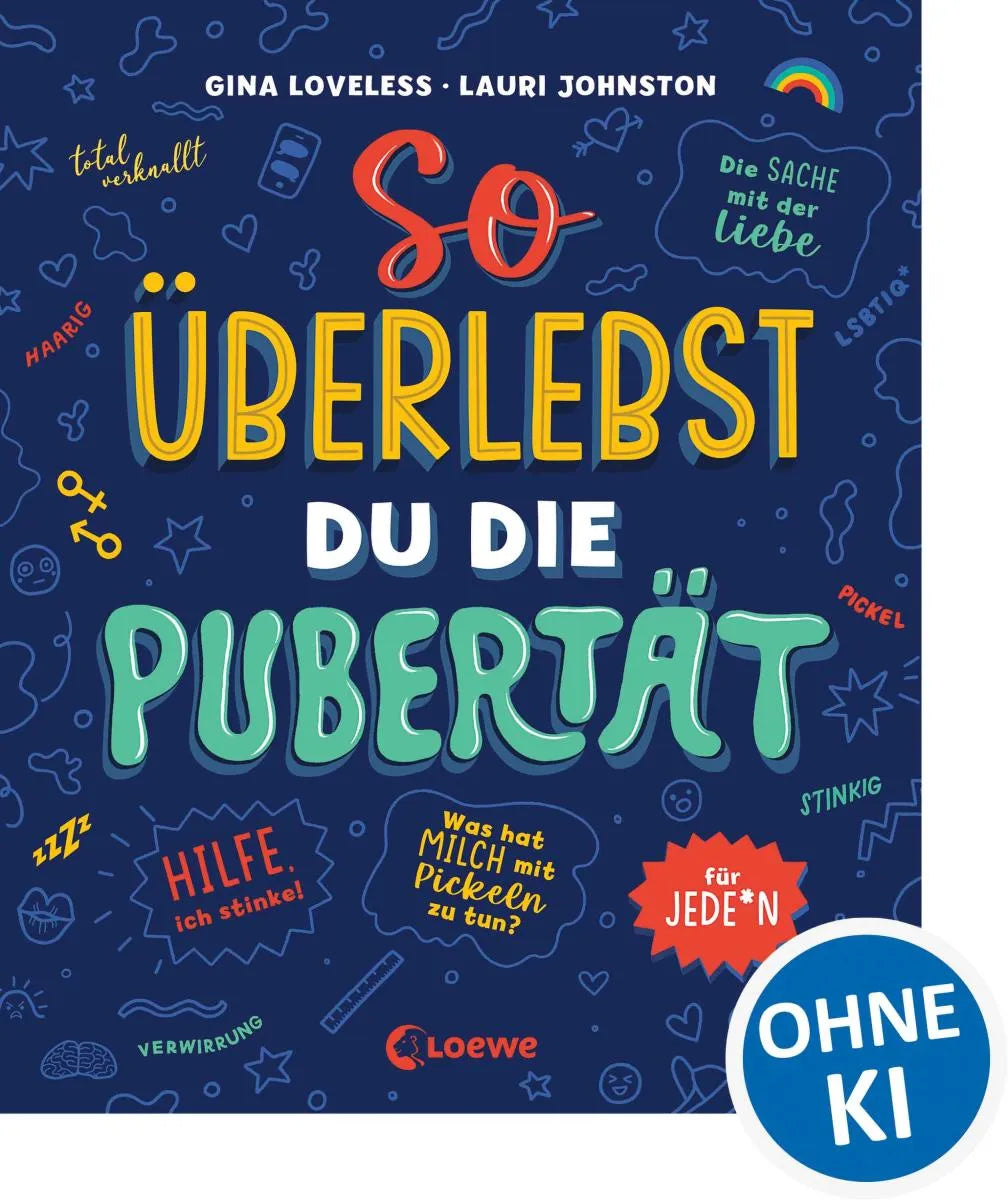 Cover: So überlebst du die Pubertät (E-Book) von Gina Loveless