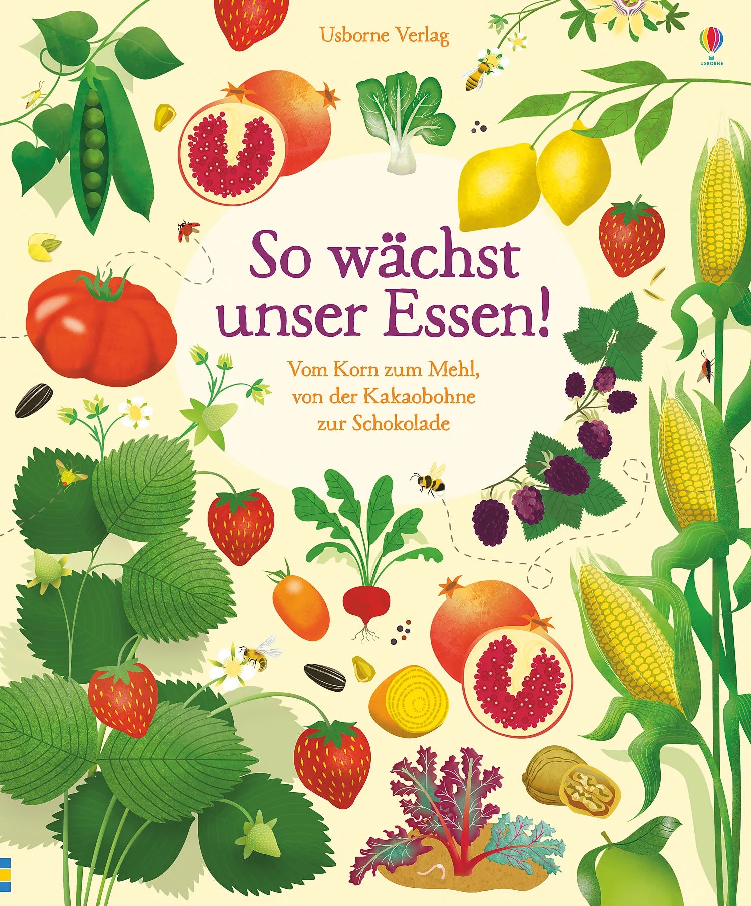 Buchcover von 'So wächst unser Essen!' - Gebundene Ausgabe von Emily Bone