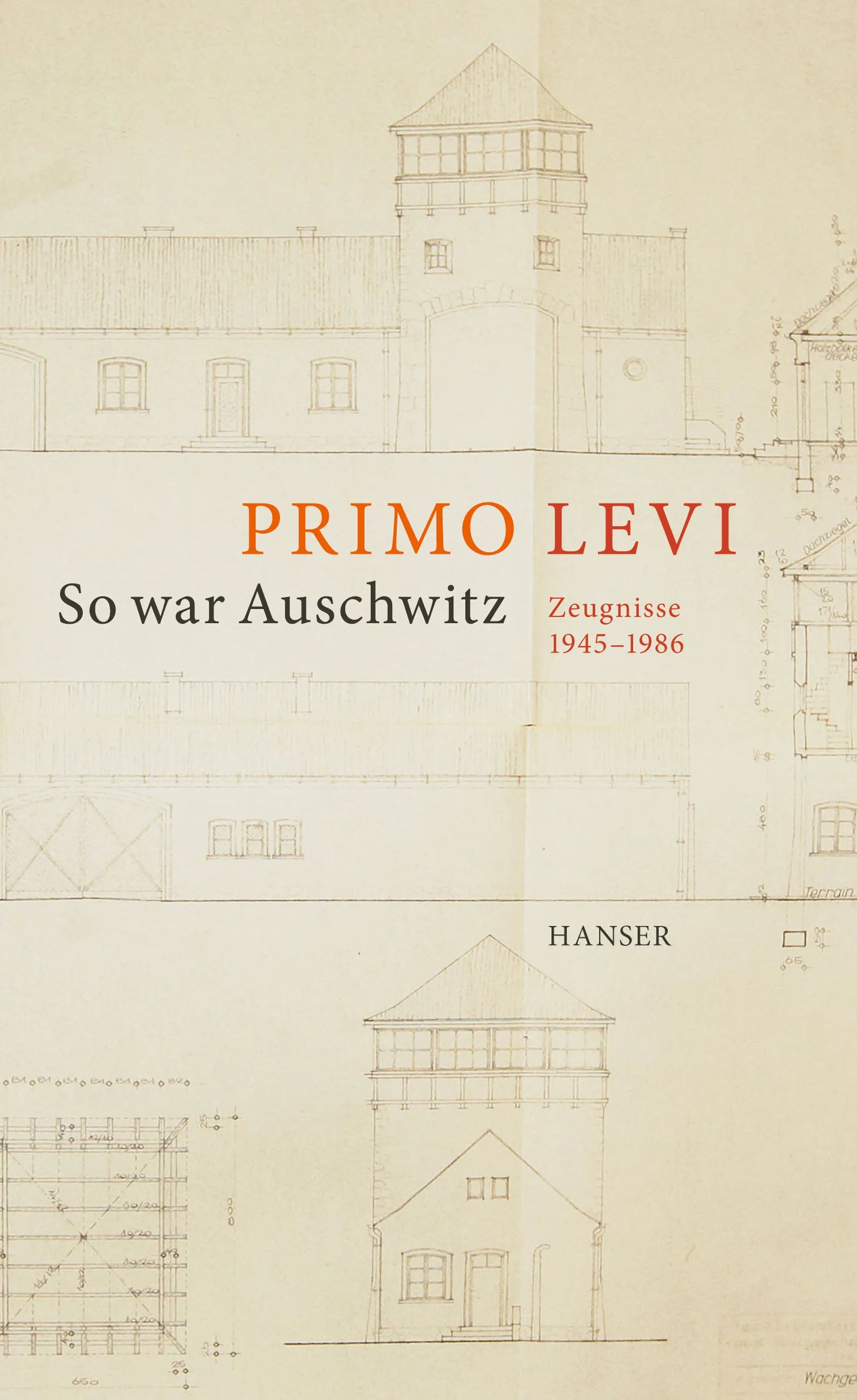 Buchcover von 'So war Auschwitz' - Gebundene Ausgabe von Primo Levi