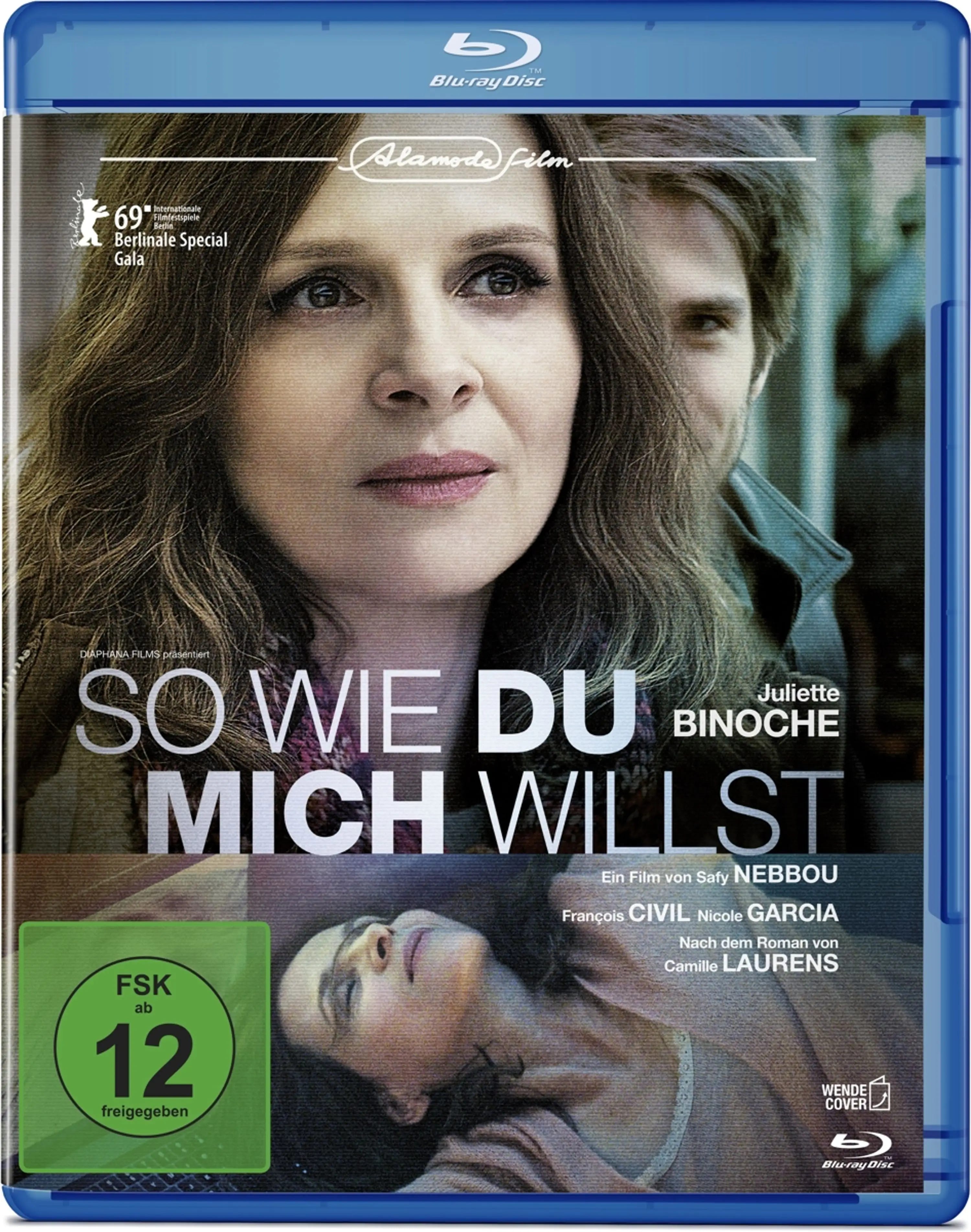 So wie du mich willst Blu-ray Cover – Frontcover Bild