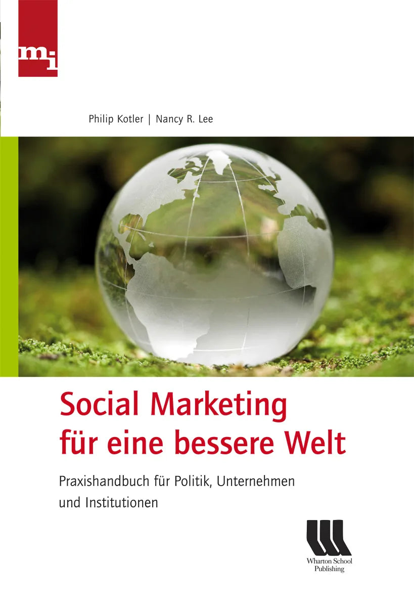 Buchcover von 'Social Marketing für eine bessere Welt' - Gebundene Ausgabe von Philip Kotler
