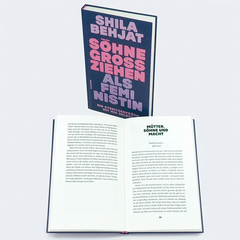 Produktansicht: Söhne großziehen als Feministin (Gebundene Ausgabe)