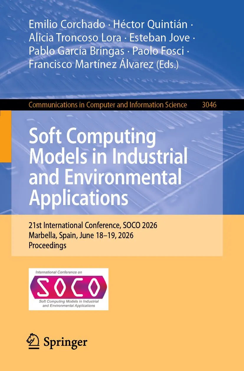Cover: Soft Computing Models in Industrial and Environmental Applications (E-Book) von Emilio Corchado