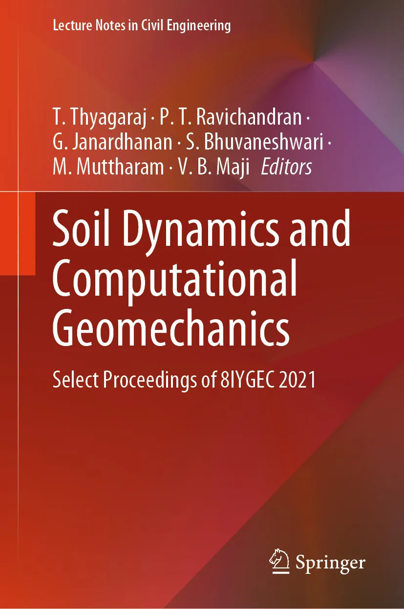 Cover: Soil Dynamics and Computational Geomechanics (E-Book)