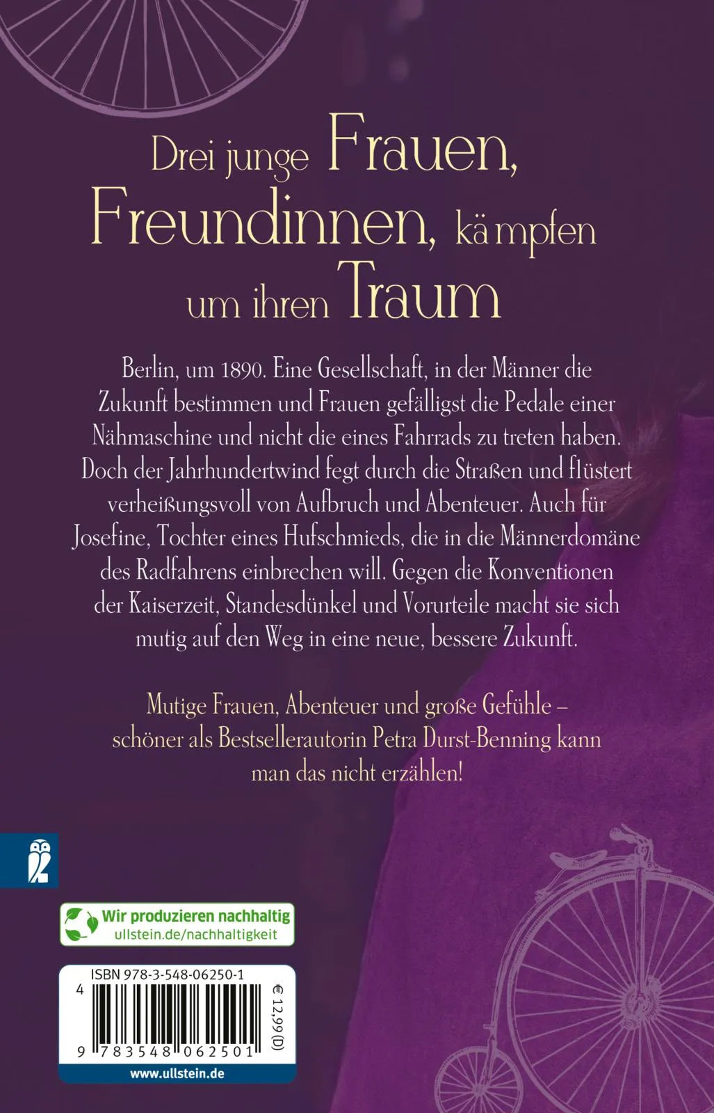 Buchrückseite von 'Solang die Welt noch schläft' mit Klappentext - Taschenbuch