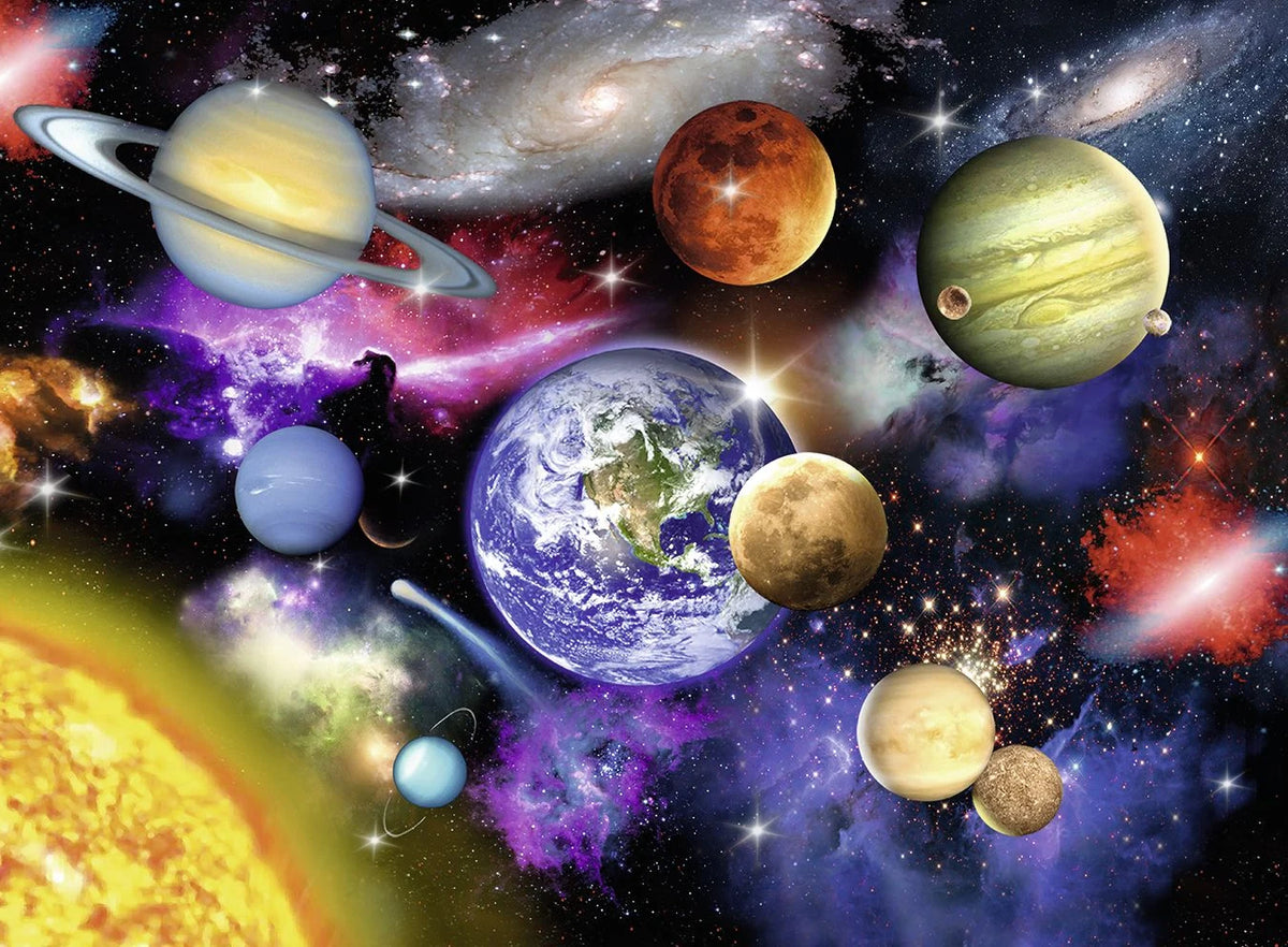 Kinderpuzzle 300 XXL Teile - Solar System – Ansicht