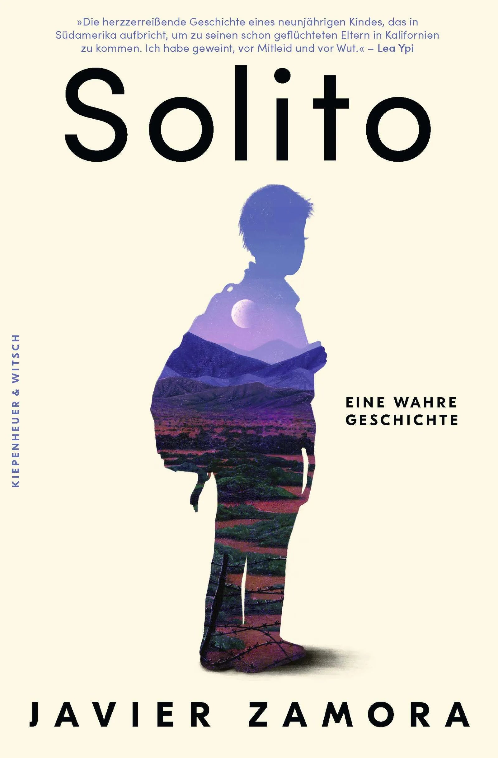 Buchcover von 'Solito' - Gebundene Ausgabe von Javier Zamora