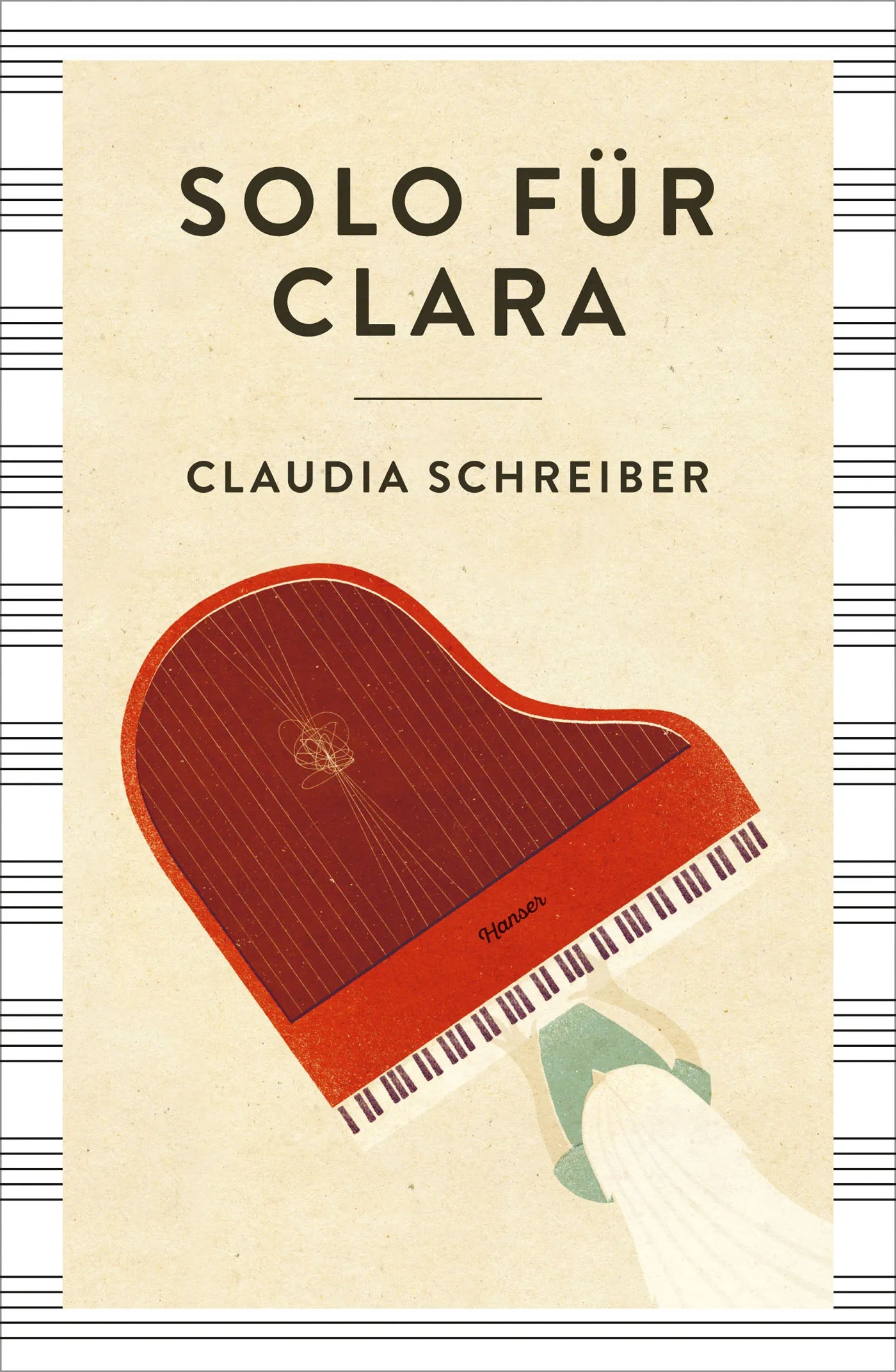 Buchcover von 'Solo für Clara' - Gebundene Ausgabe von Claudia Schreiber