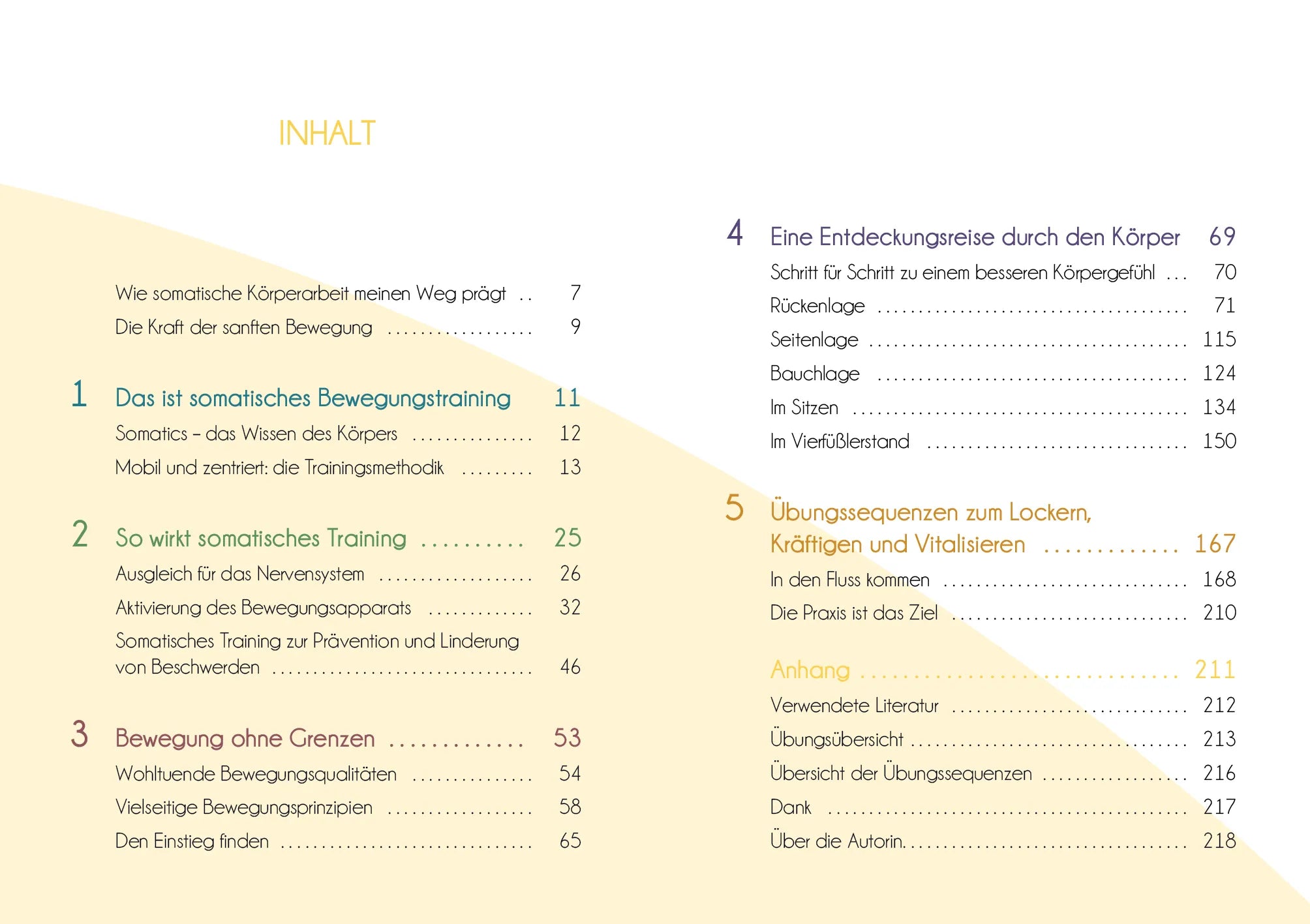 Innenansicht von 'Somatisches Training – die Kraft der sanften Bewegung' - Taschenbuch