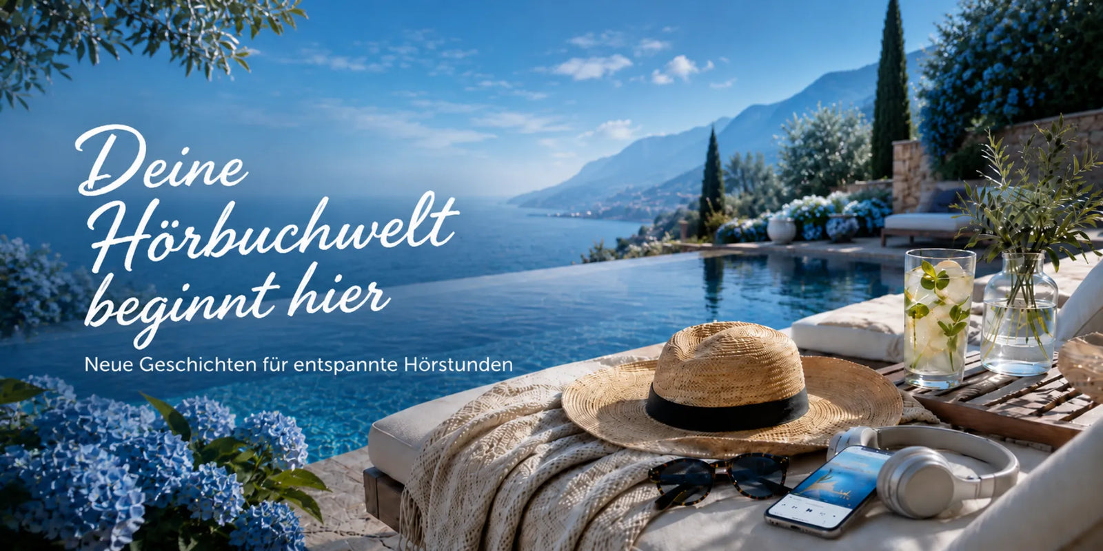 Sommerliche Hörbuch-Downloads für entspannte Hörstunden bei CineBuch entdecken