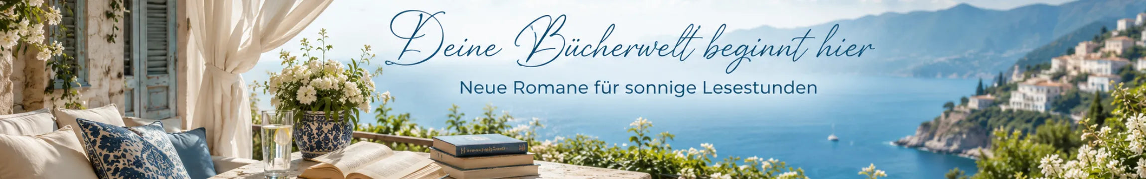 Sommerbücher und neue Romane für sonnige Lesestunden bei CineBuch entdecken