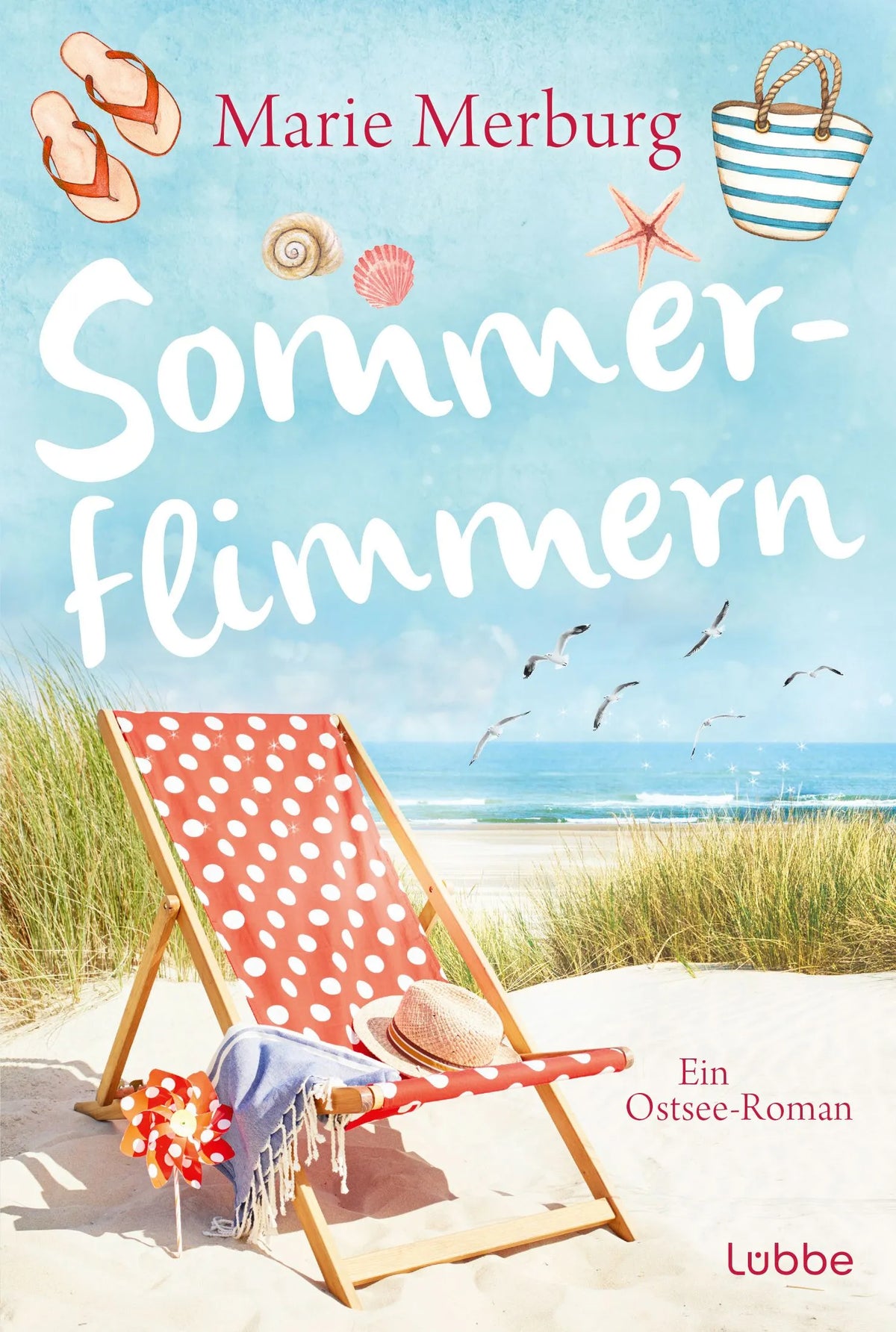 Cover: Sommerflimmern (Taschenbuch) von Marie Merburg