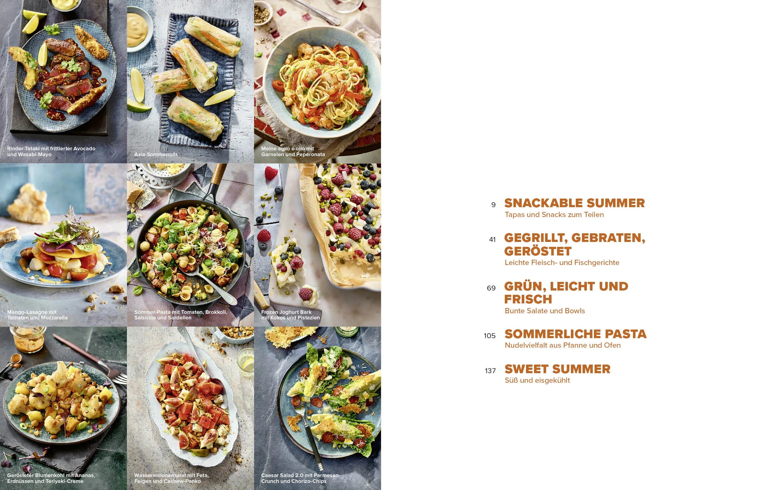 Detailansicht: Sommerküche Blitzrezepte (Hardcover)