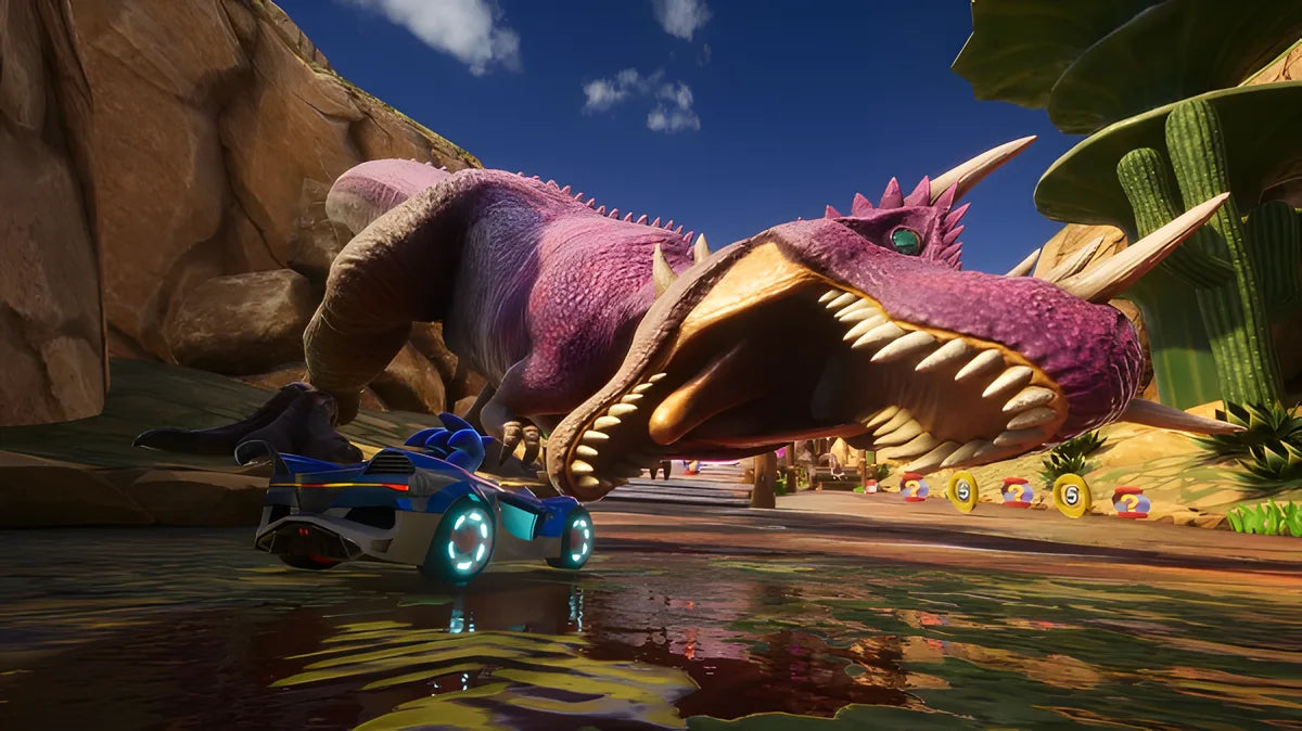 Spielszene 2 aus Sonic Racing: CrossWorlds – Nintendo Switch 2