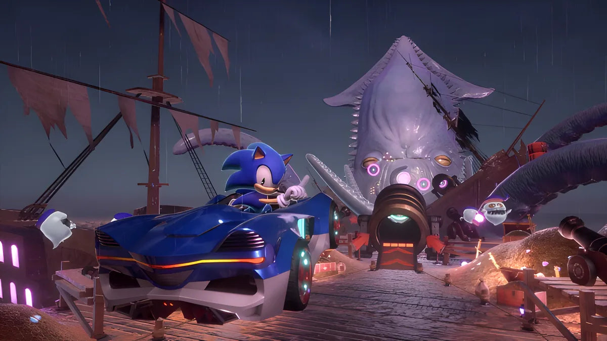 Spielszene 4 aus Sonic Racing: CrossWorlds – Nintendo Switch 2