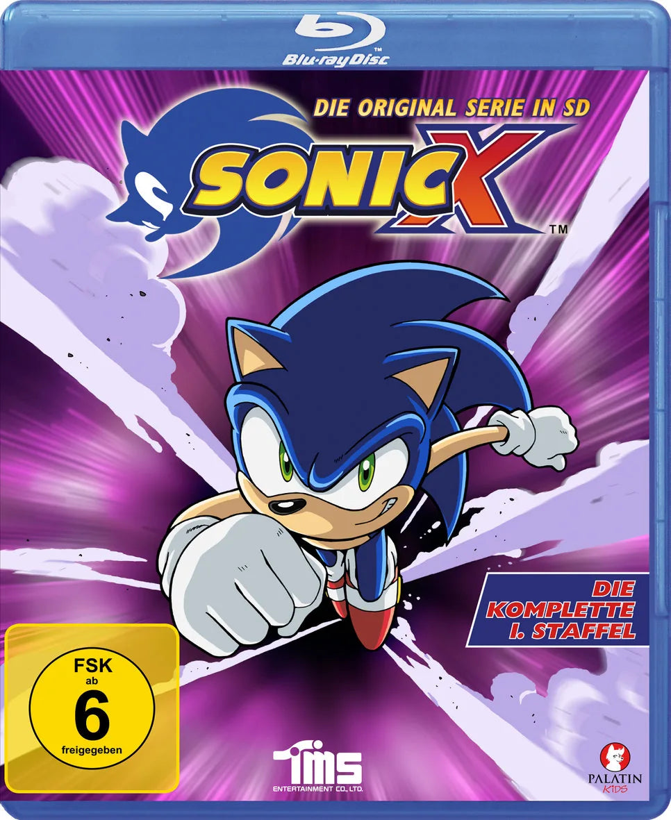Sonic X - Die komplette 1. Staffel - Alle 52 Ep - Blu-ray Disc