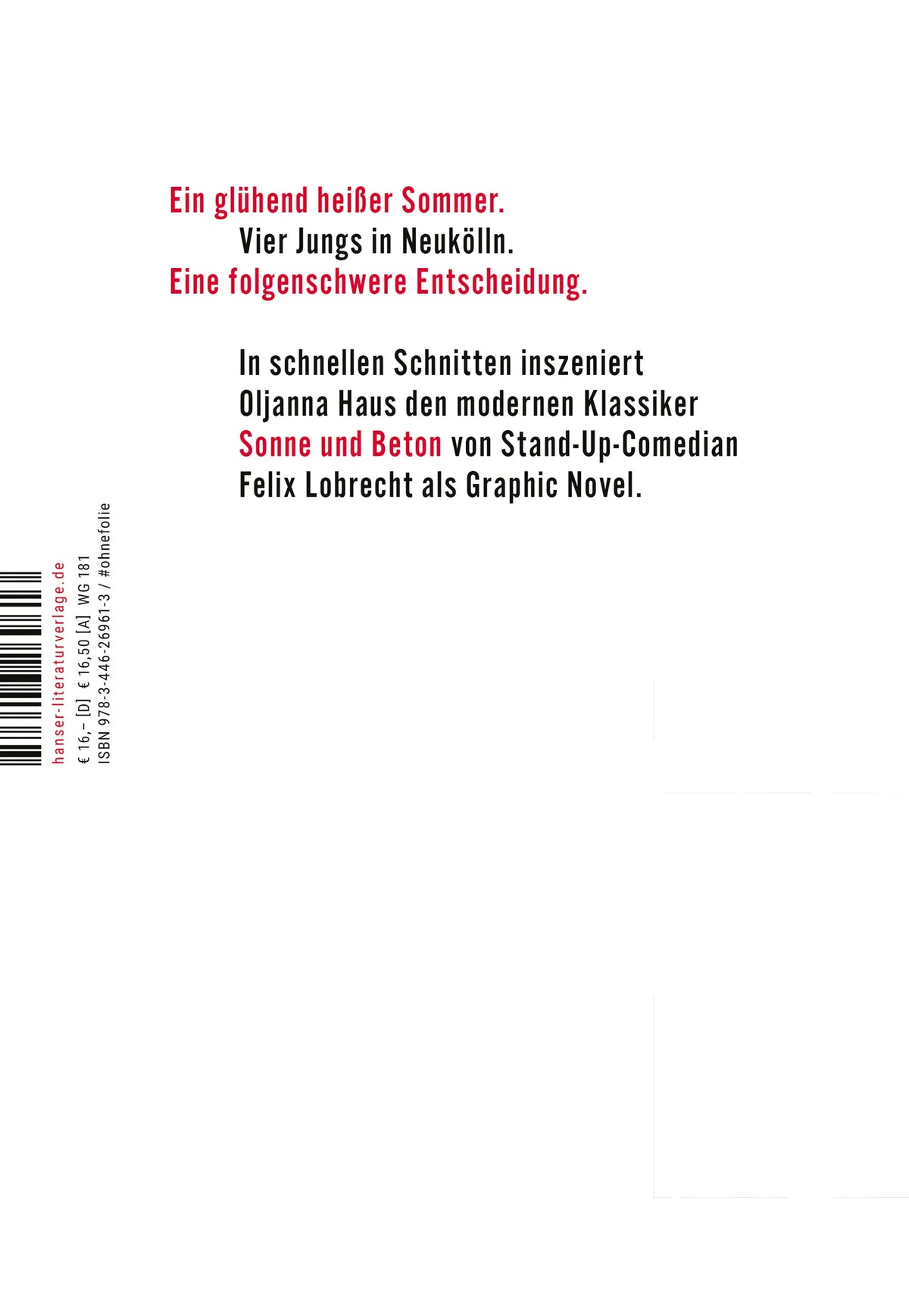 Oljanna Haus - Sonne und Beton – Die Graphic Novel