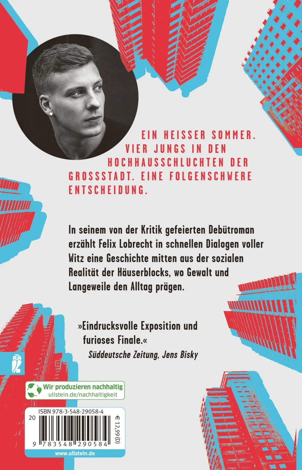 Rückseite: Sonne und Beton (Taschenbuch)