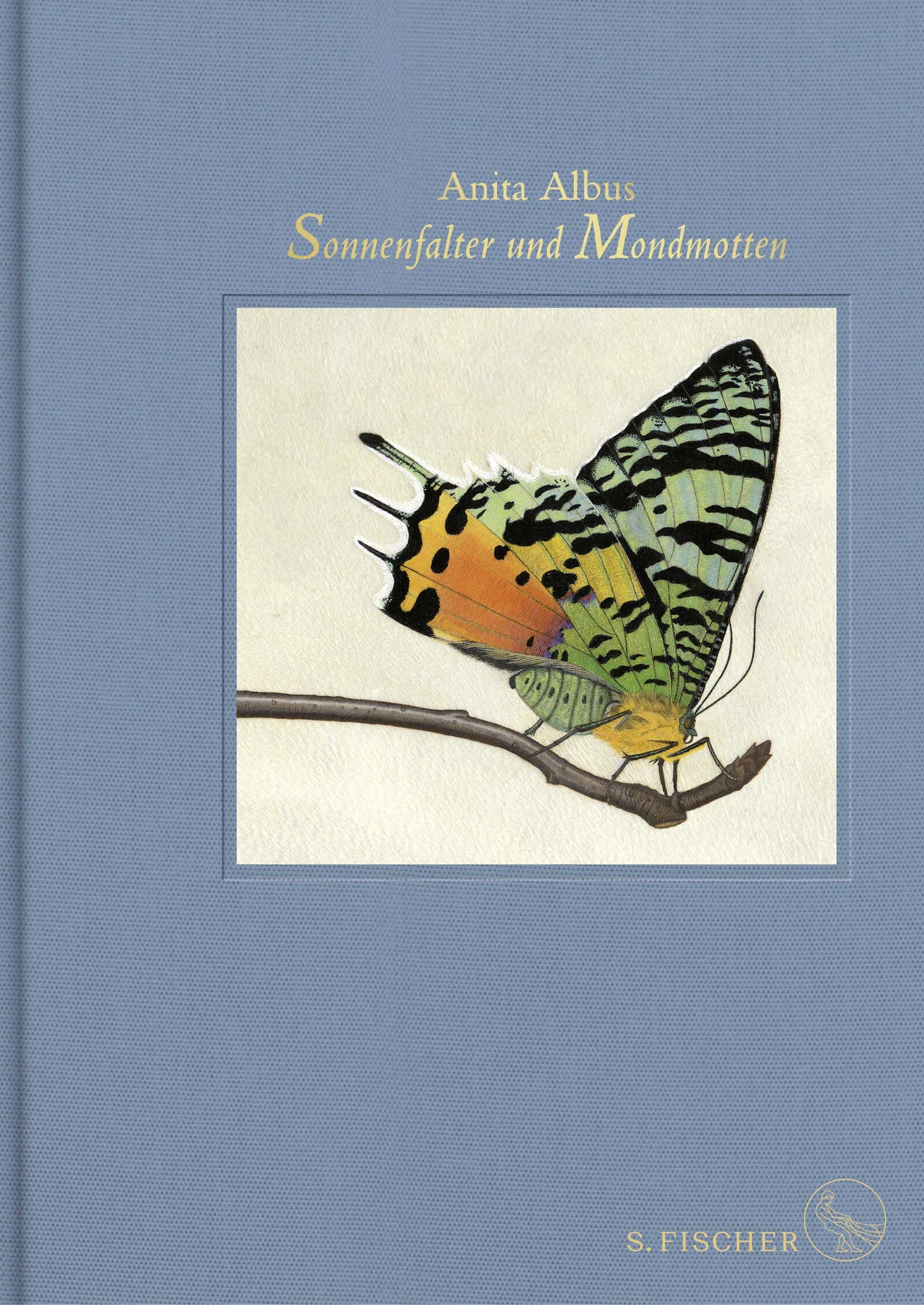 Buchcover von 'Sonnenfalter und Mondmotten' - Gebundene Ausgabe von Anita Albus