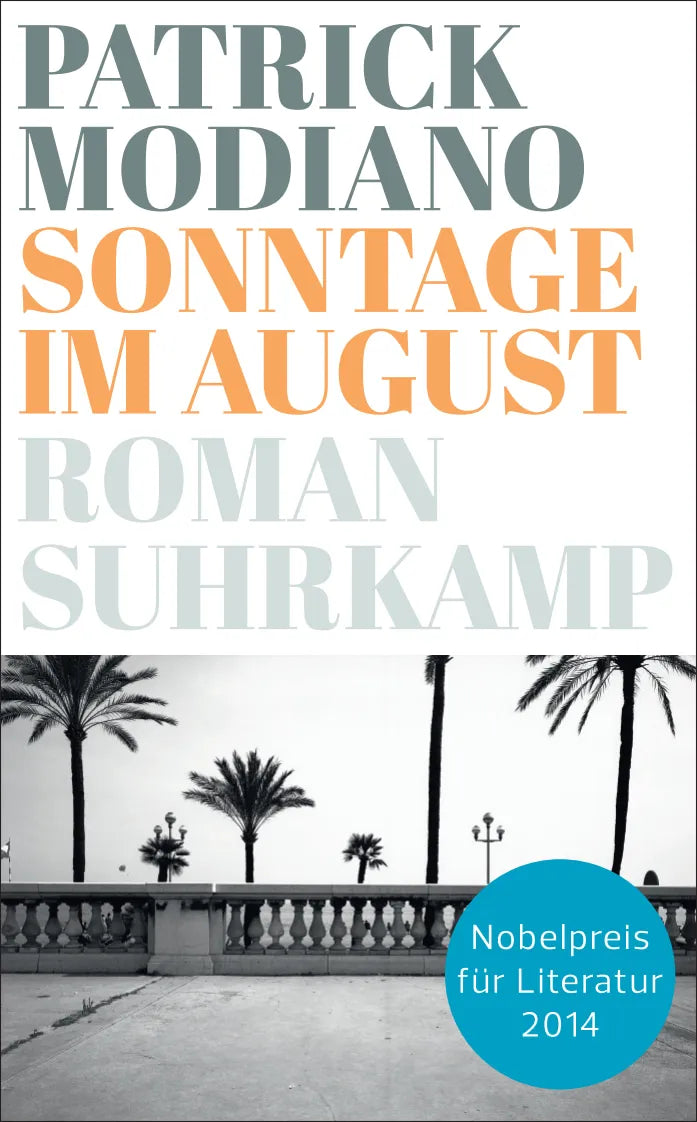 Buchcover von 'Sonntage im August' - Taschenbuch von Patrick Modiano