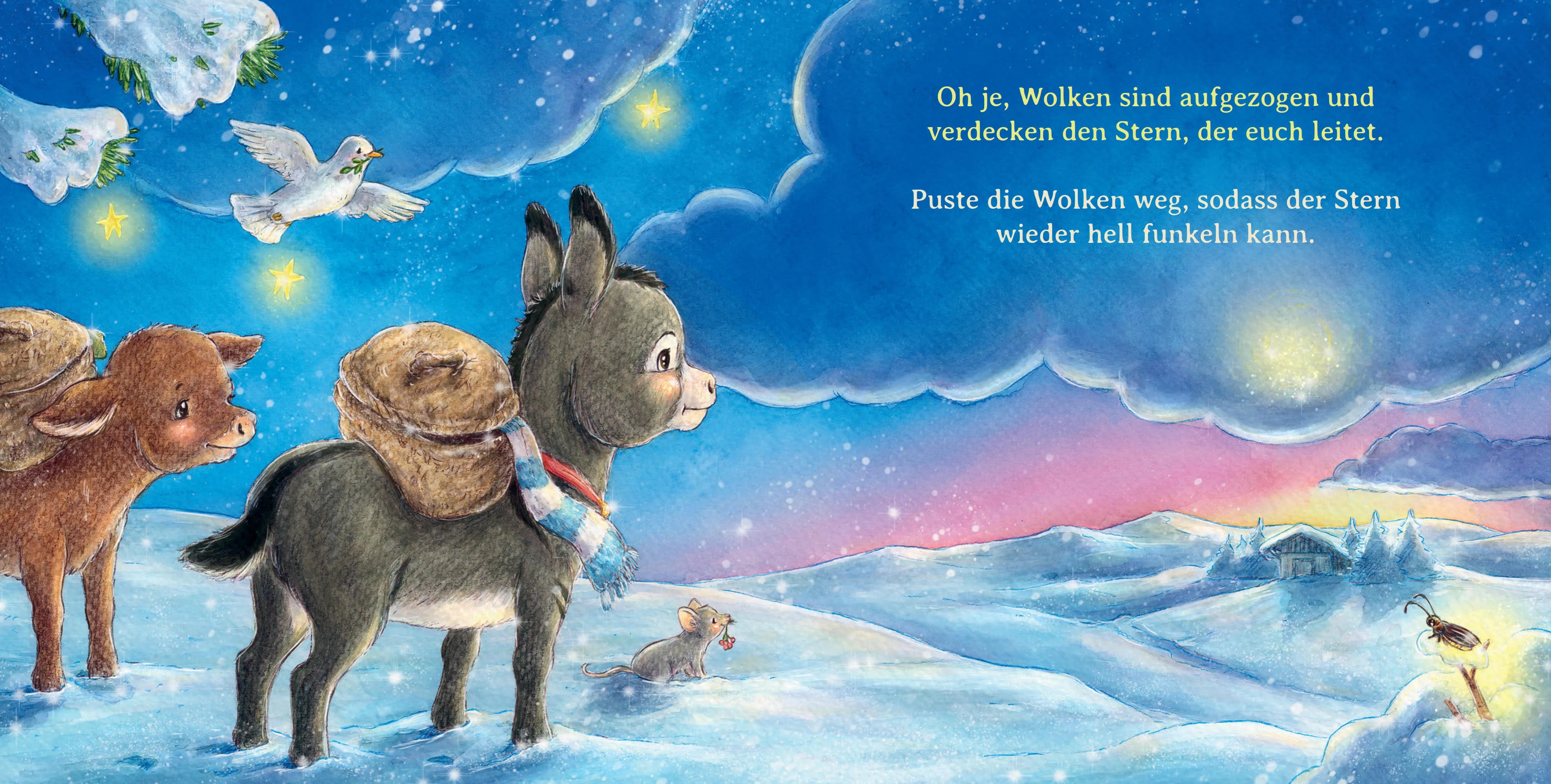 Produktansicht: Komm mit, Weihnachtseselchen (Gebundene Ausgabe)