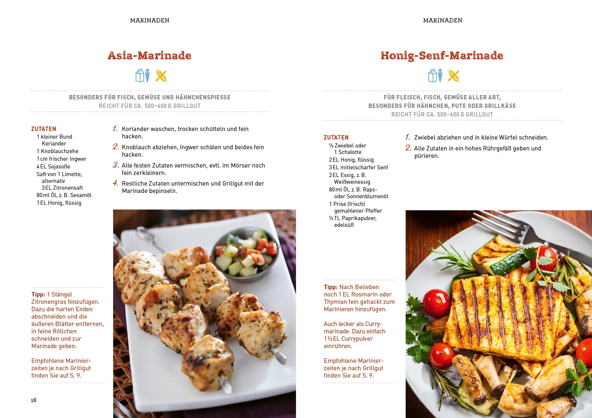 Innenansicht von 'Soßen, Dips und Marinaden zum Grillen' - Taschenbuch