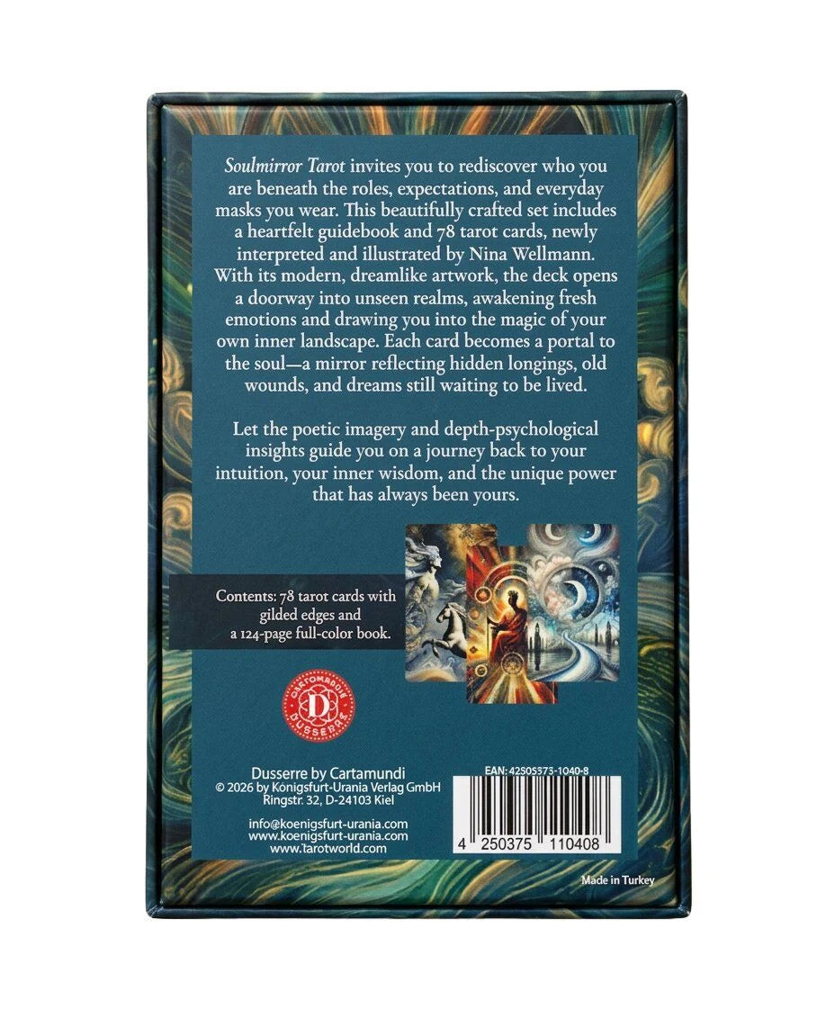 Soulmirror Tarot GB - 78 Cards + Book- (Soul Path, sensitive tarot cards) – Ansicht