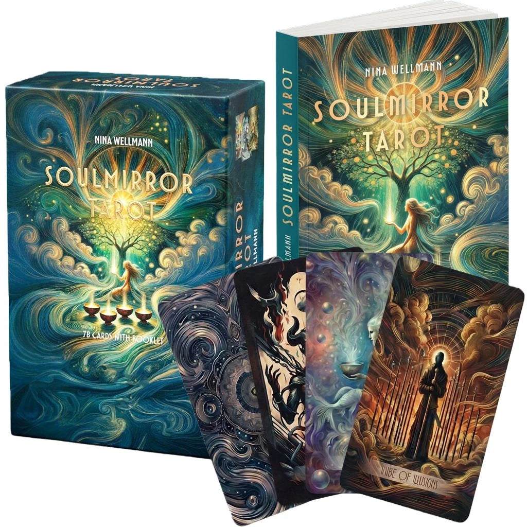 Kartendeck: Soulmirror Tarot GB - 78 Cards + Book- (Soul Path, sensitive tarot cards)