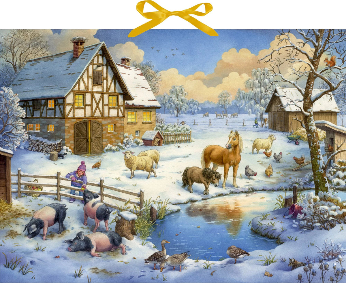 Adventskalender: Sound-Adventskalender – Unsere Tiere auf dem Land