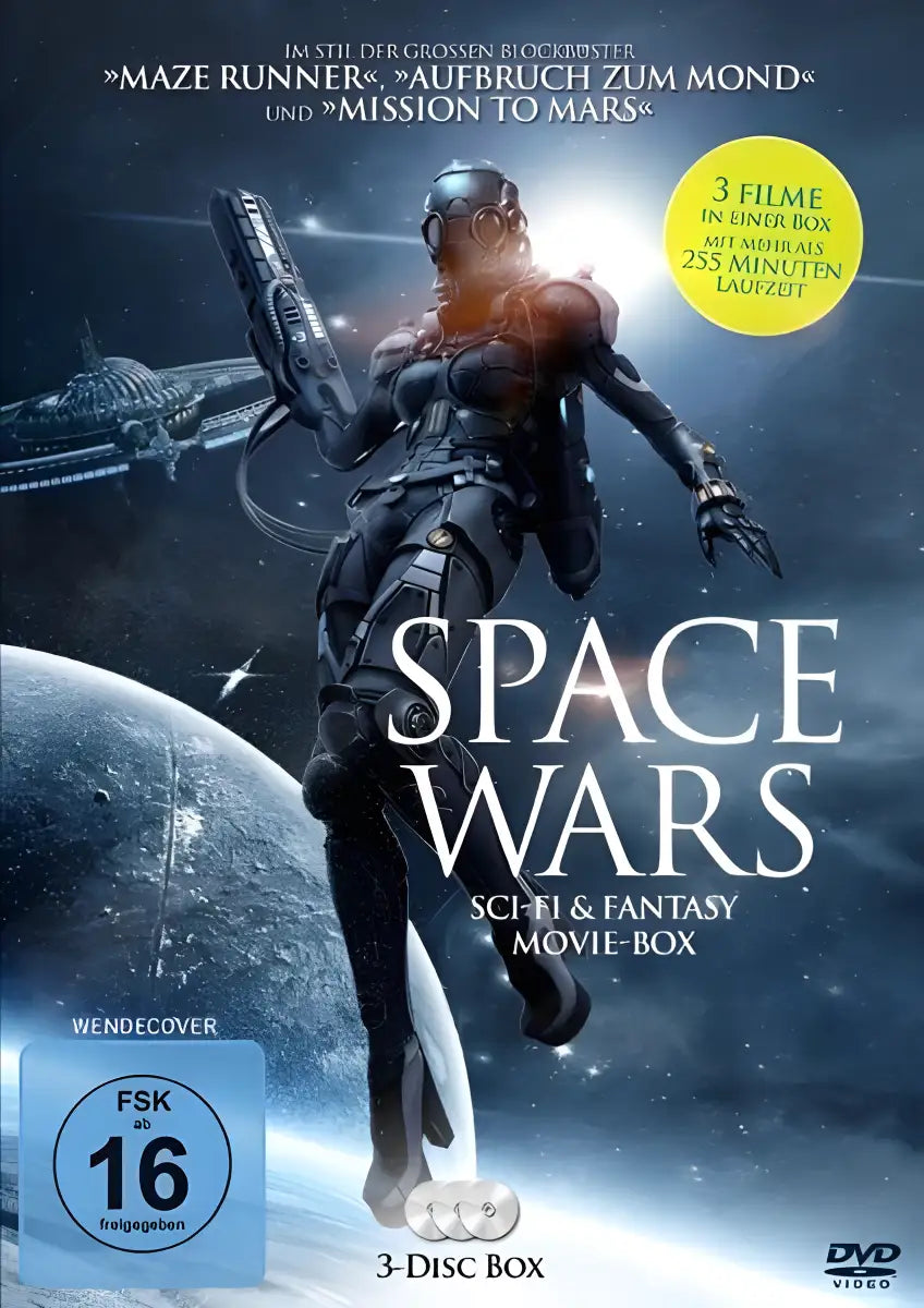 Space Wars Science-Fiction Film DVD Cover