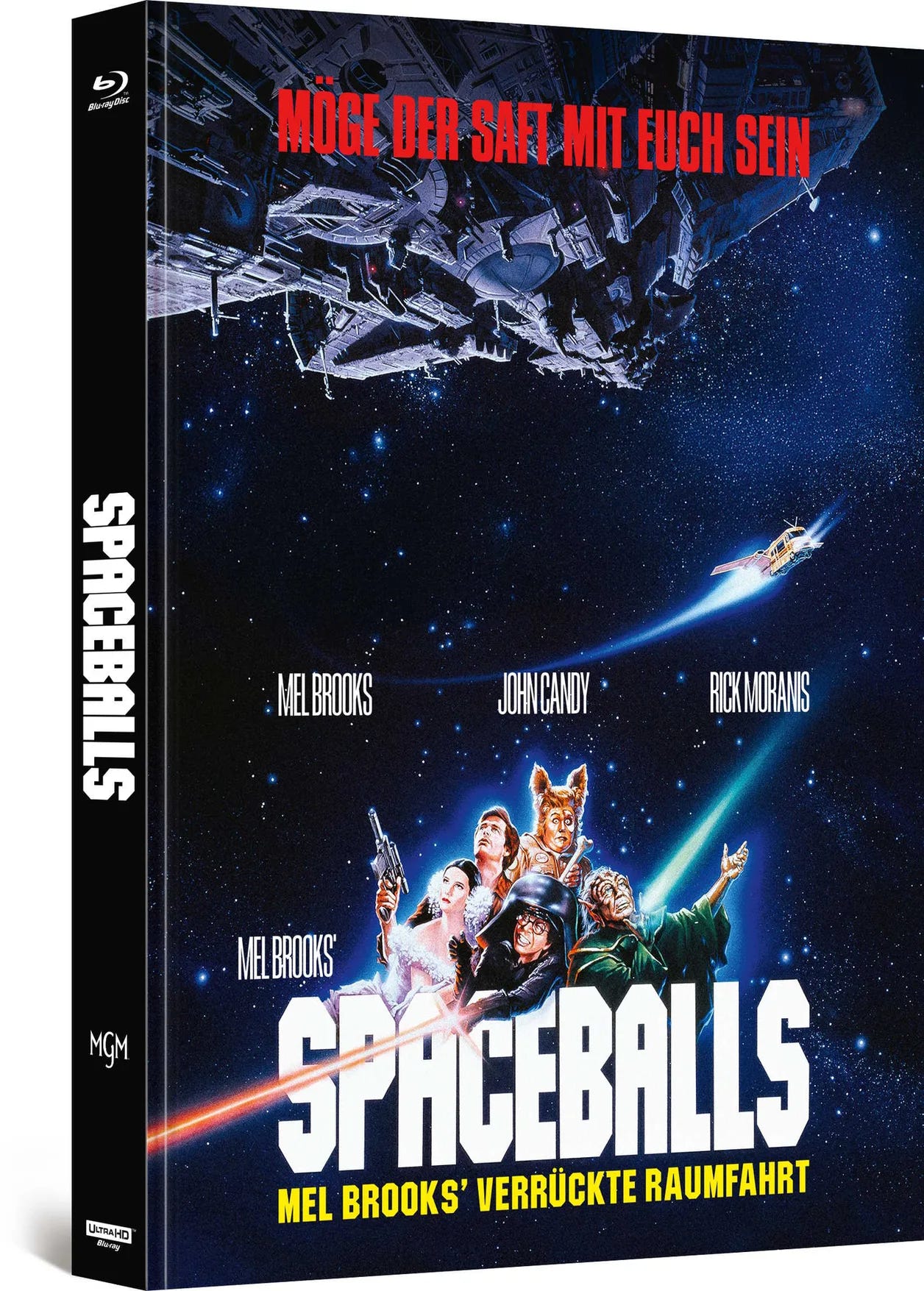 Produktansicht 2 von Spaceballs - Mel Brooks' verrückte Raumfahrt (Limitiertes Mediabook) – 4K UHD Blu-ray