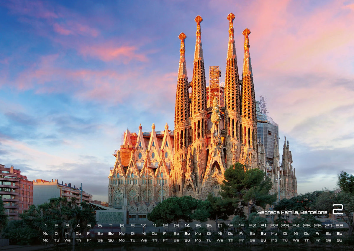 Spanien – Viva España - 2027 - Kalender DIN A2 – Ansicht
