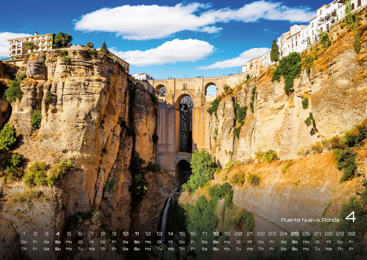 Spanien – Viva España - 2027 - Kalender DIN A2 – Ansicht