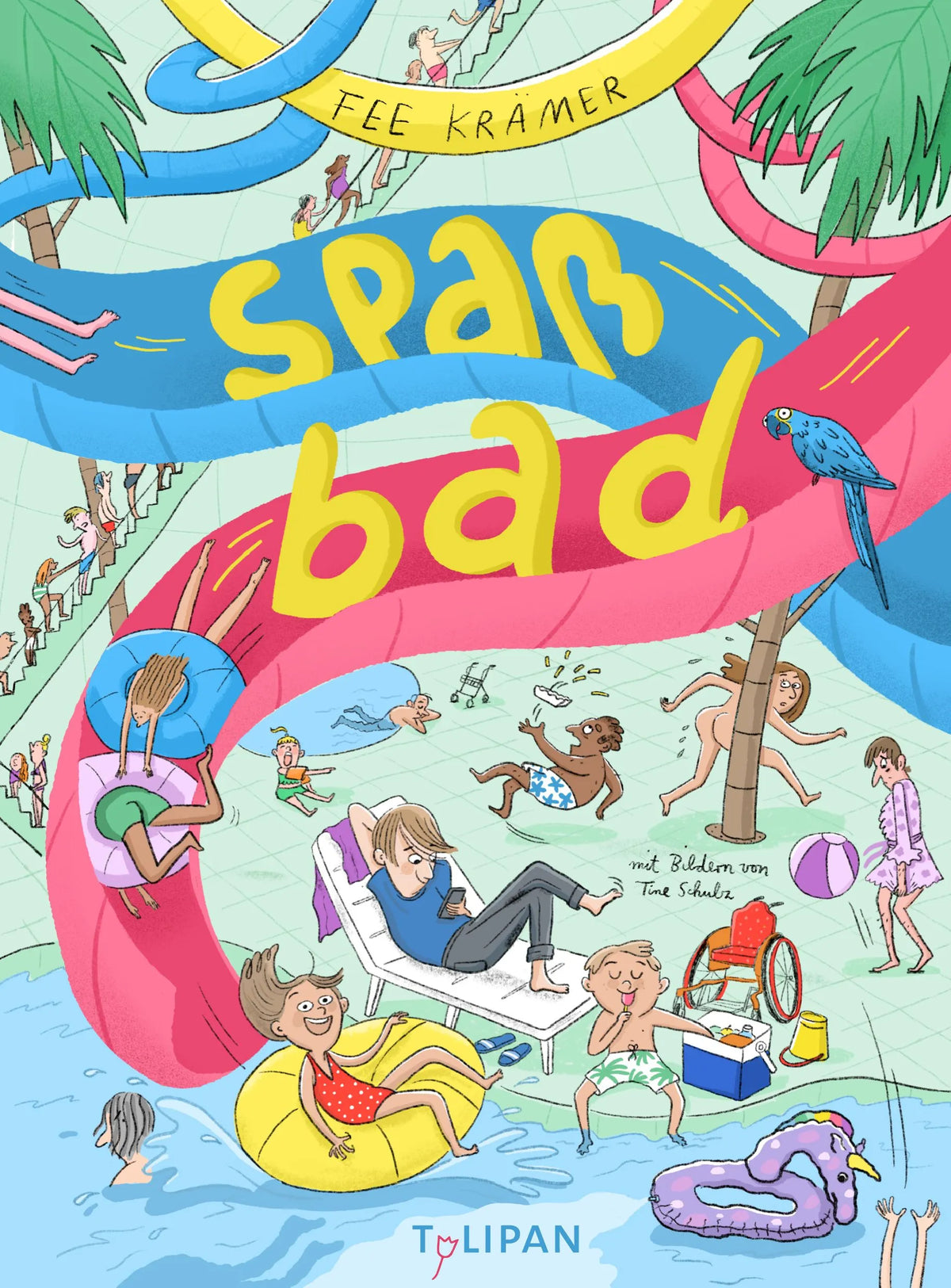 Cover: Spaßbad (Hardcover) von Fee Krämer