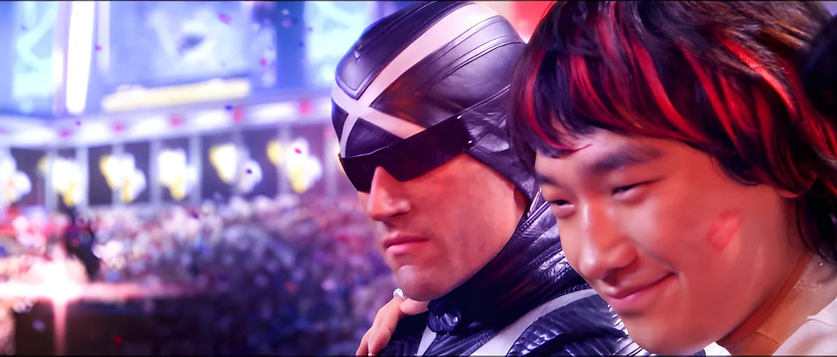 Filmszene 4 aus Speed Racer (Steelbook) – 4K UHD Blu-ray. Regie: The Wachowskis