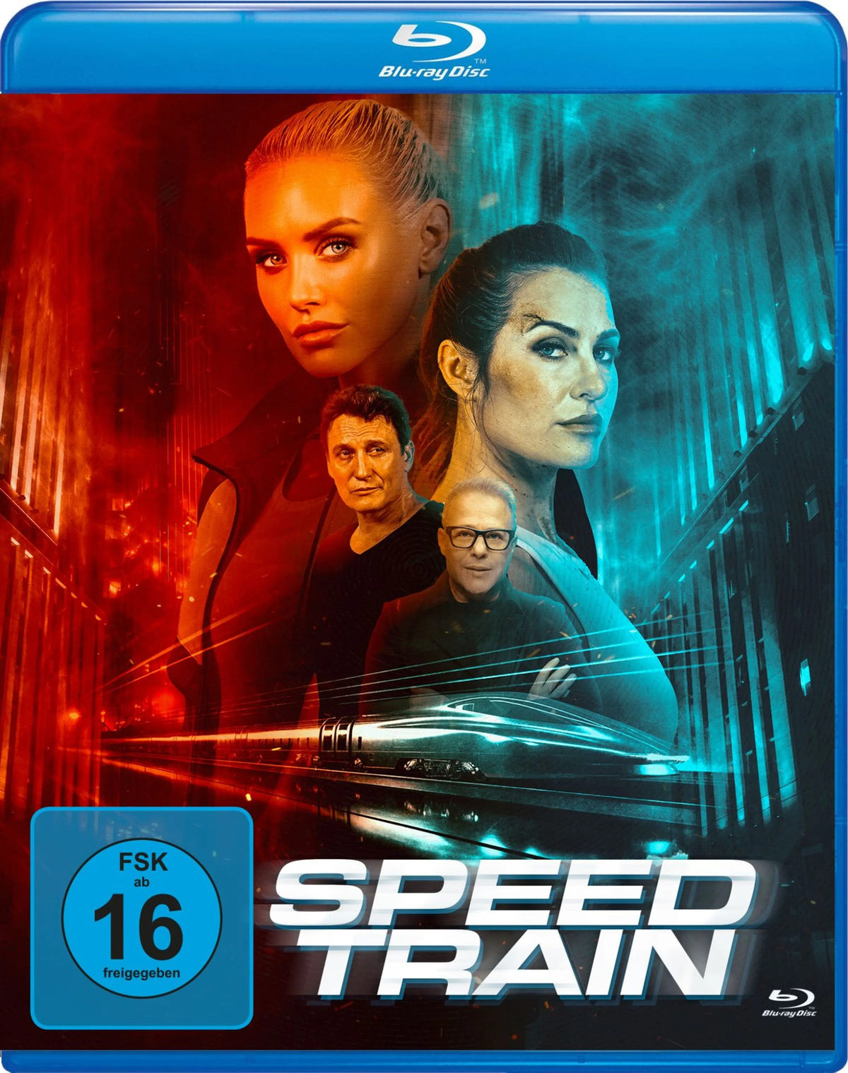 Blu-ray-Cover: Speed Train. Regie: Ryan Francis