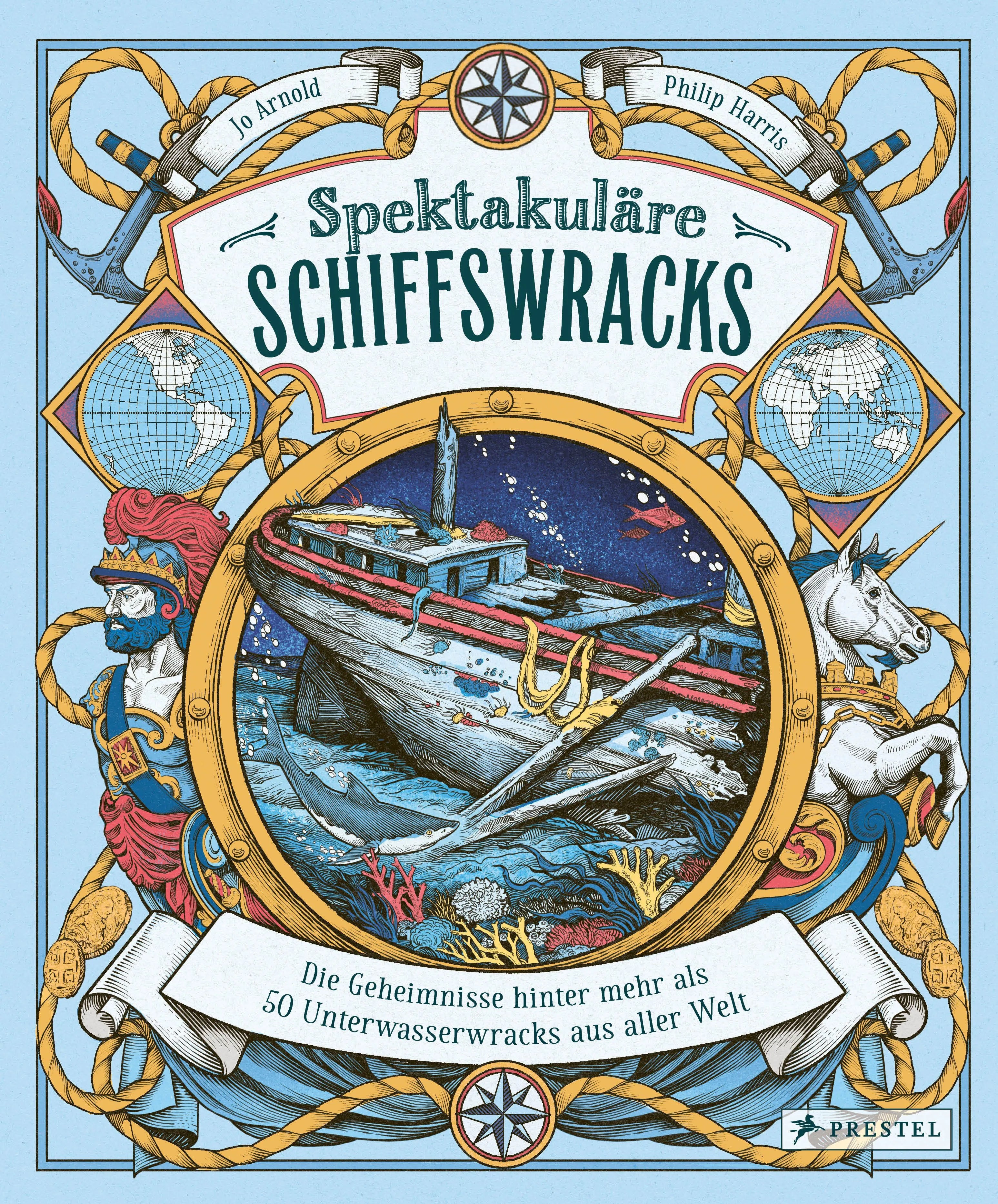 Cover: Spektakuläre Schiffswracks (Hardcover) von Jo Arnold