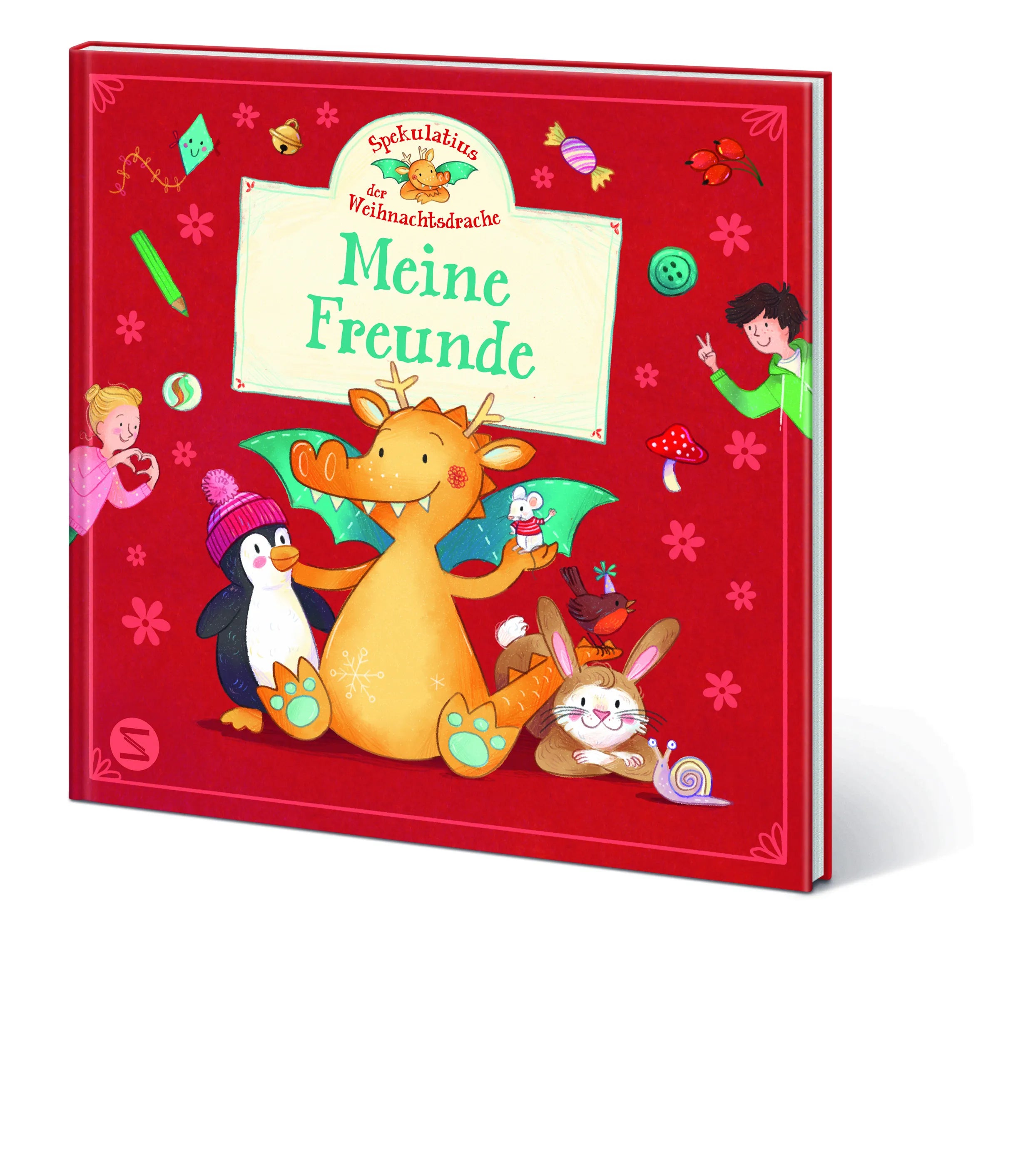 Innenansicht von 'Spekulatius, der Weihnachtsdrache. Meine Freunde' - Gebundene Ausgabe