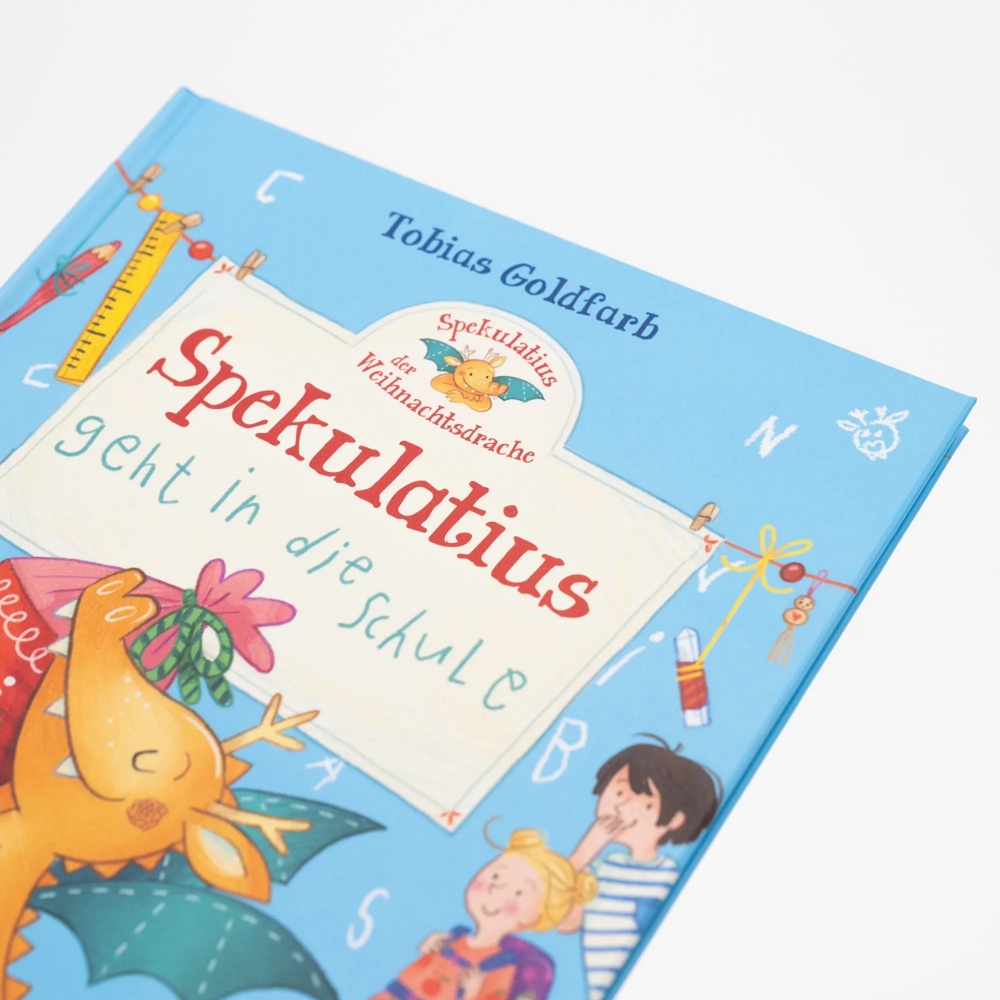 Detailansicht: Spekulatius, der Weihnachtsdrache. Spekulatius geht in die Schule (Hardcover)