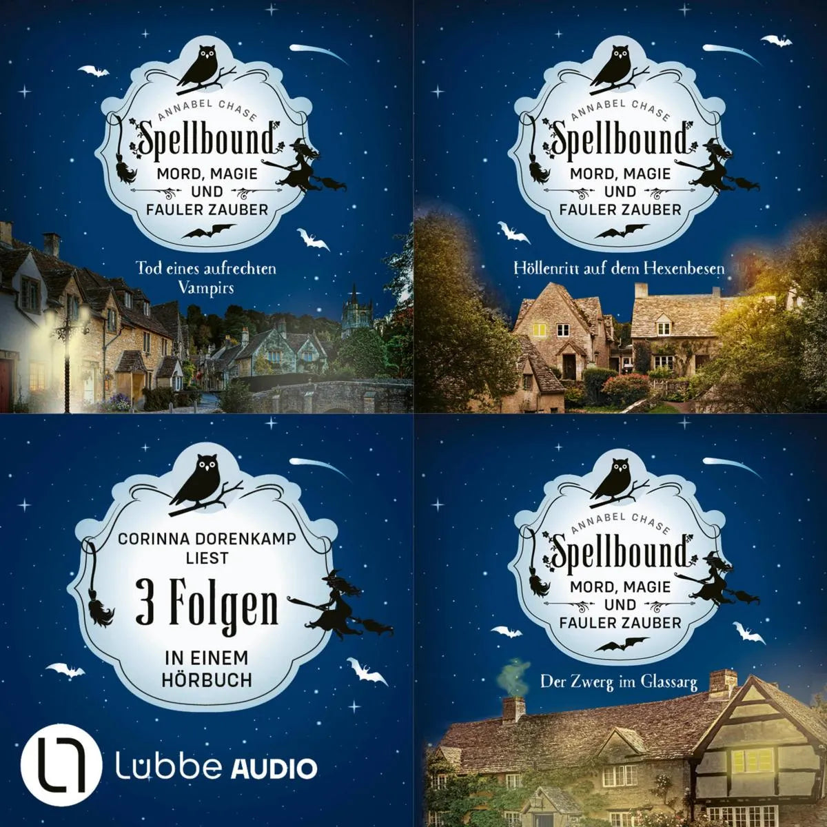 Cover: Spellbound - Folge 1-3 (Hörbuch Download) von Annabel Chase