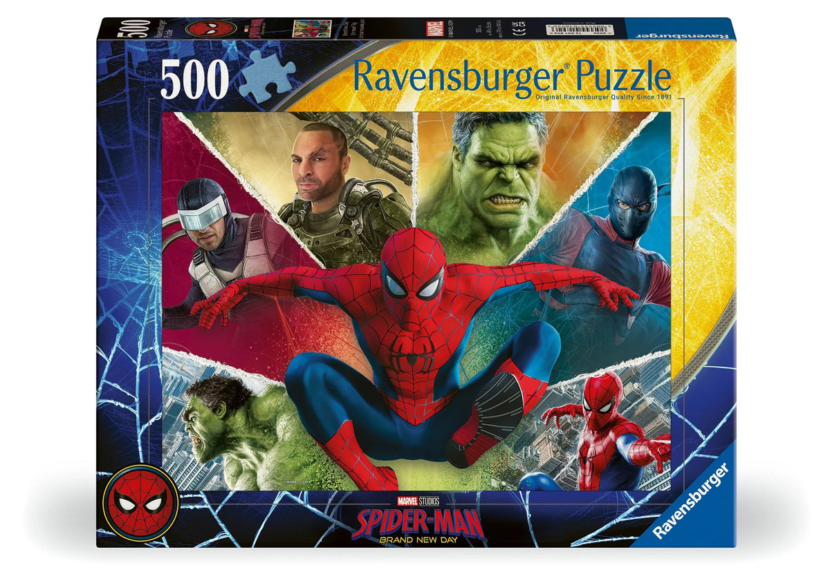 Puzzle: Erwachsenenpuzzle 500 Teile - Spider-Man Brand New Day Movie