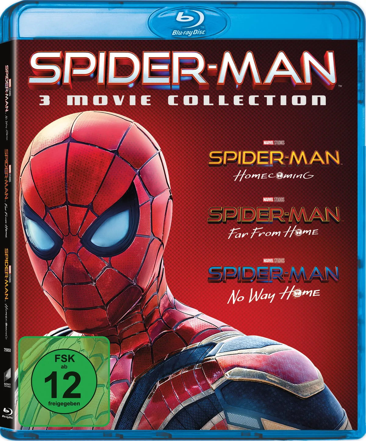 Spider-Man - Homecoming, Far From Home, No Way H - Blu-ray Disc