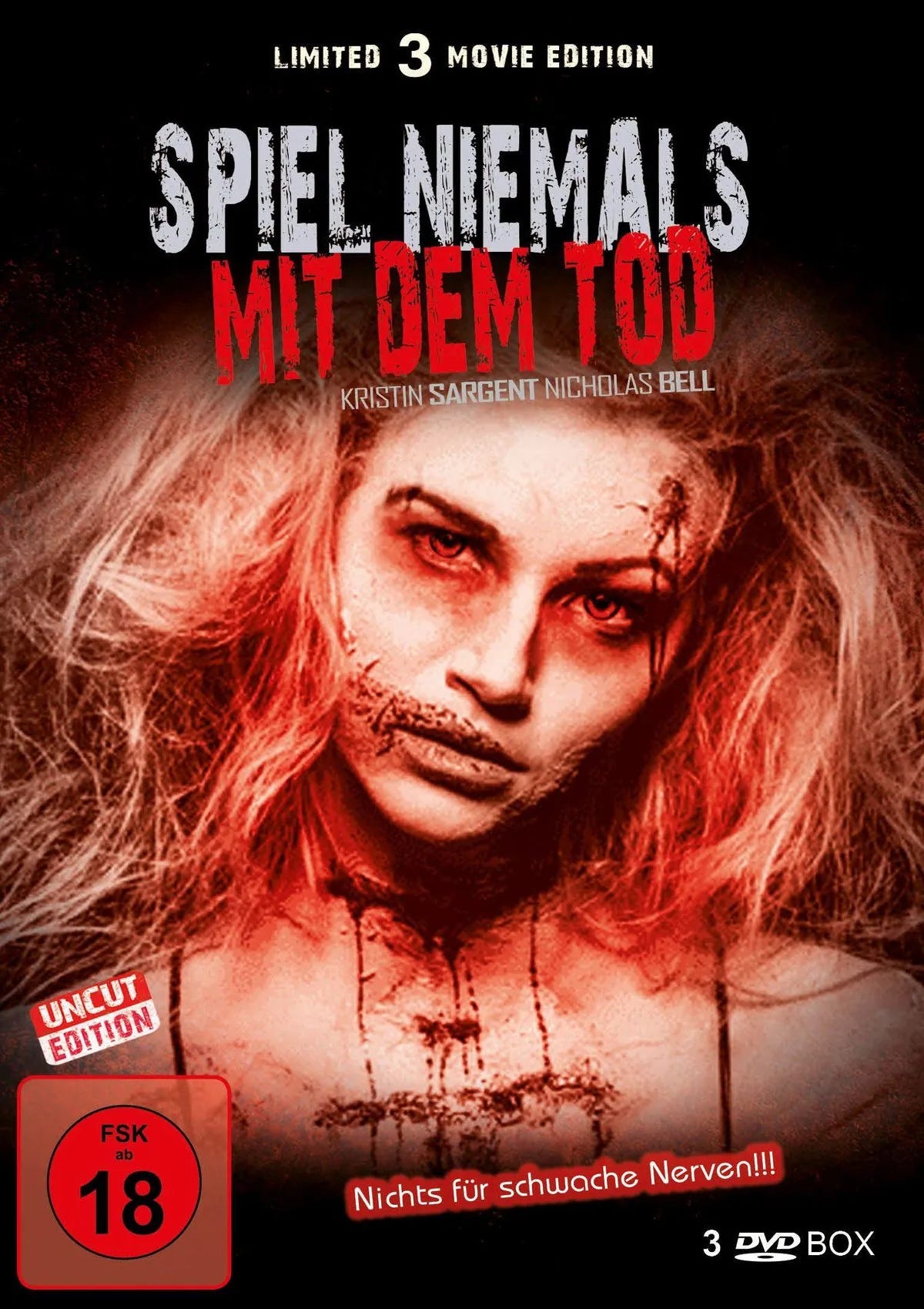 Spiel niemals mit dem Tod (uncut) (3 DVDs) - Lim - DVD
