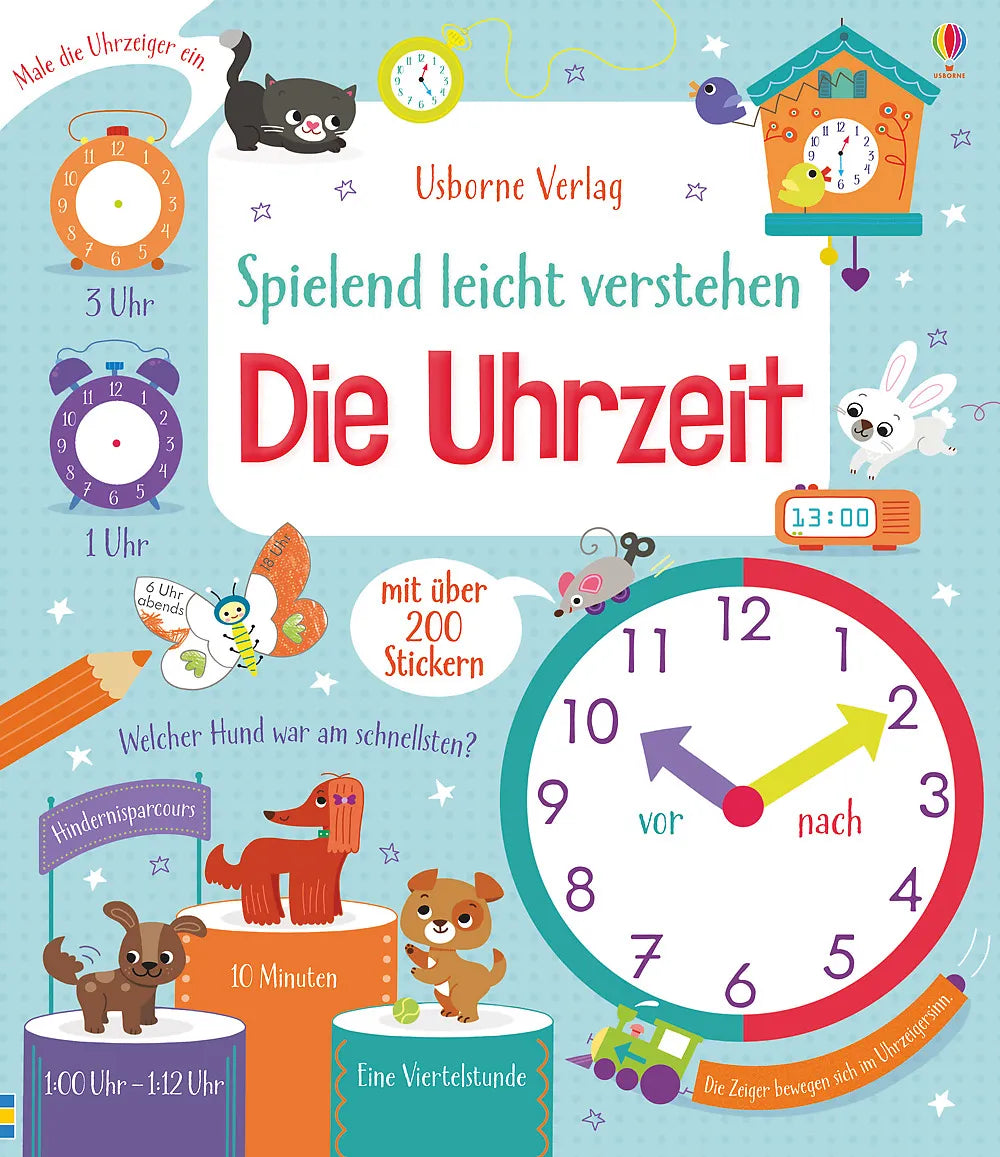 Buchcover von 'Spielend leicht verstehen: Die Uhrzeit' - Taschenbuch von Lara Bryan
