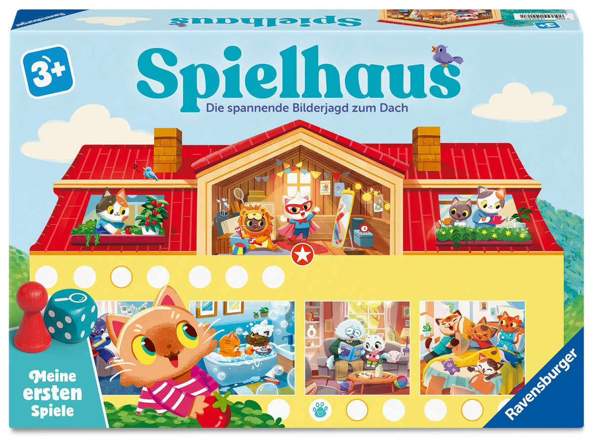 Kinderspiel: Spielhaus - Kinderspiel ab 3 Jahre