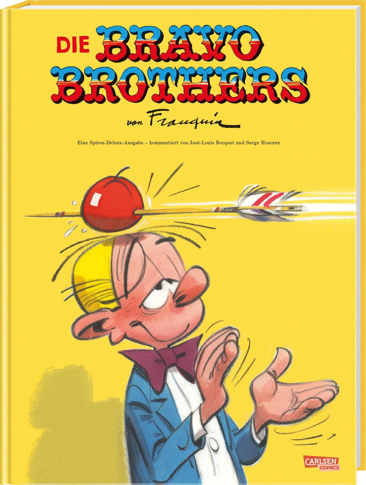 Buchcover von 'Spirou Deluxe Bravo Brothers' - Gebundene Ausgabe von André Franquin
