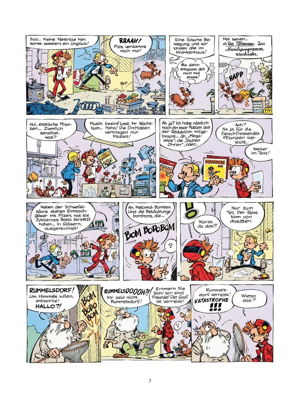 Abbildung von 'Spirou und Fantasio 0: Am anderen Ende Angst'